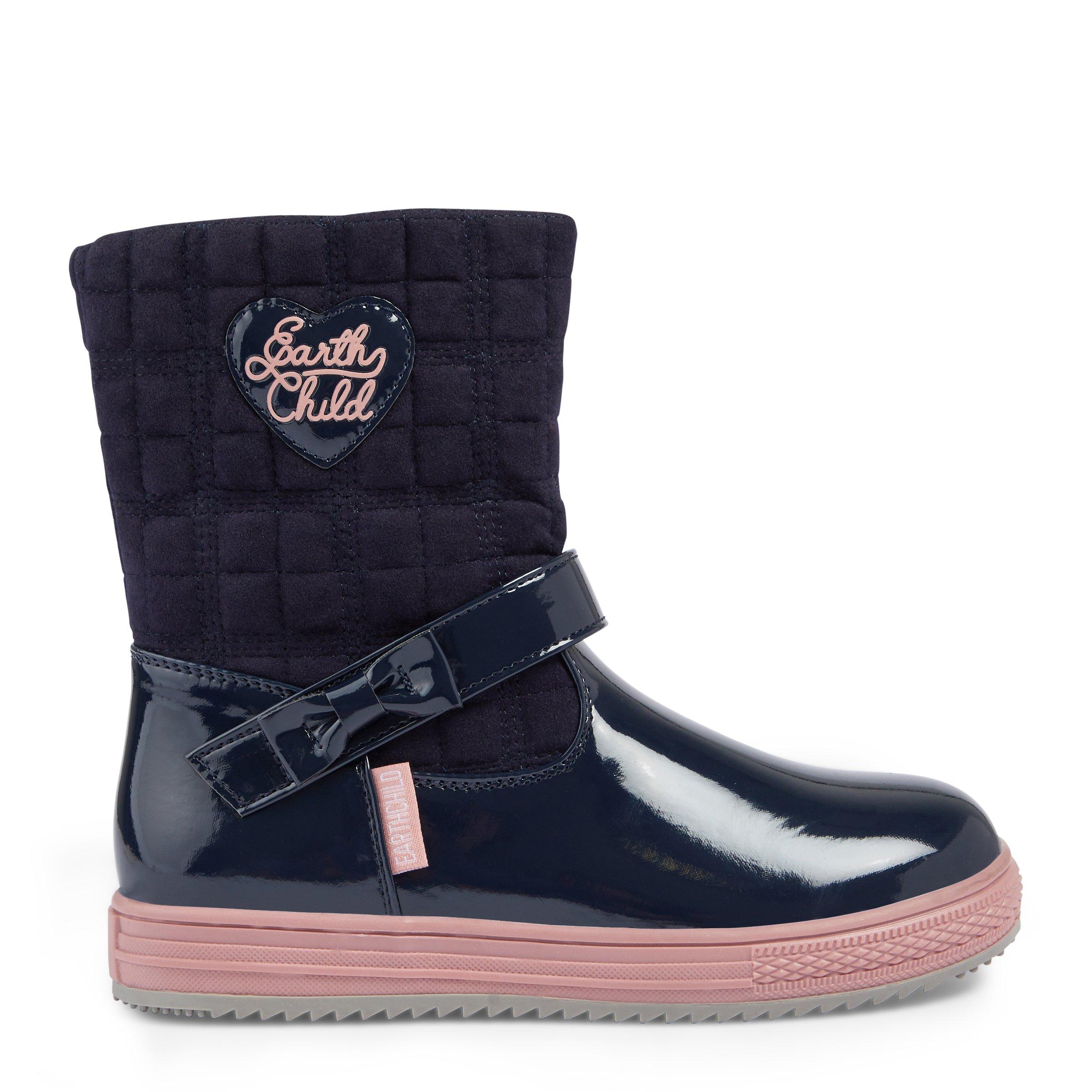 Girls navy outlet boots