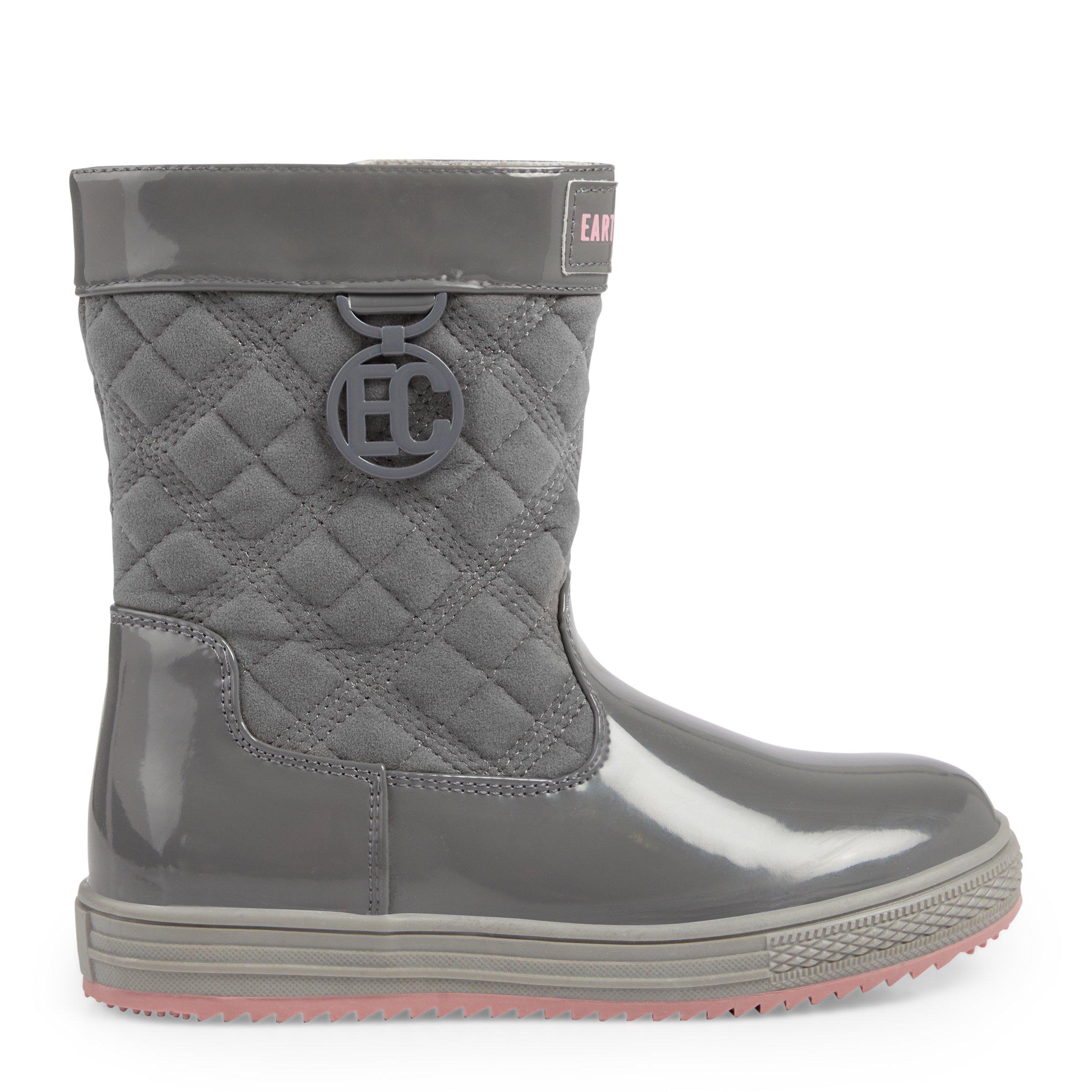 Girls shop grey boots