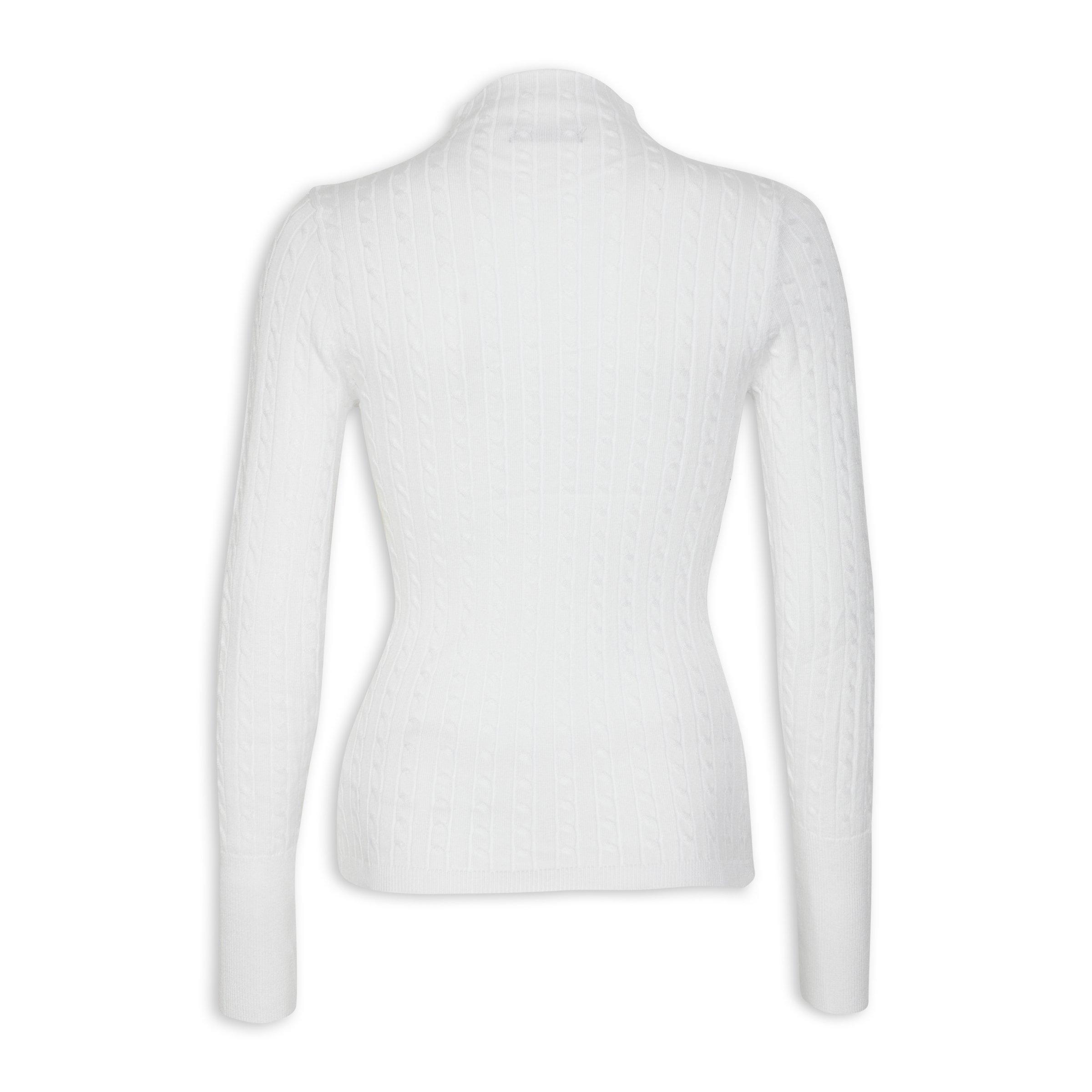 white turtle neck