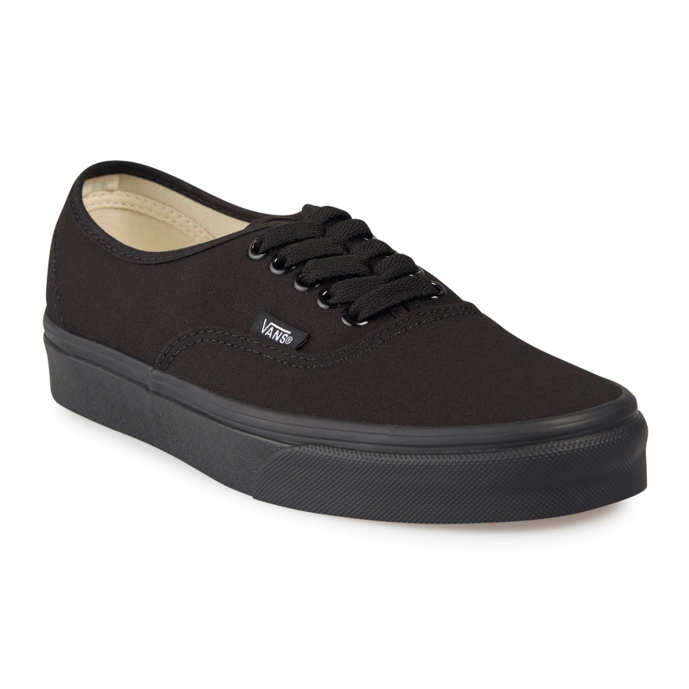 Vans authentic black clearance mono