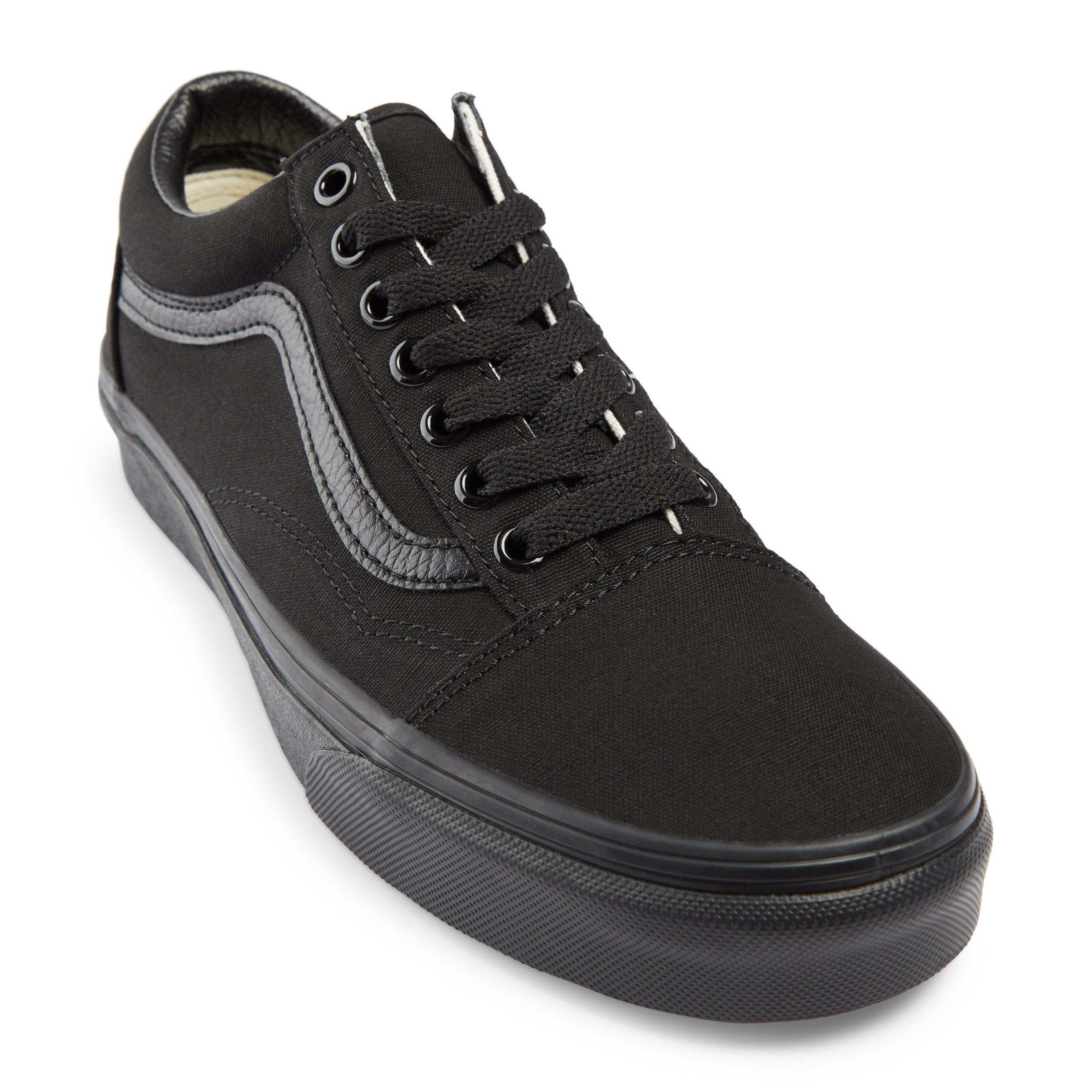 Vans old clearance skool mono black