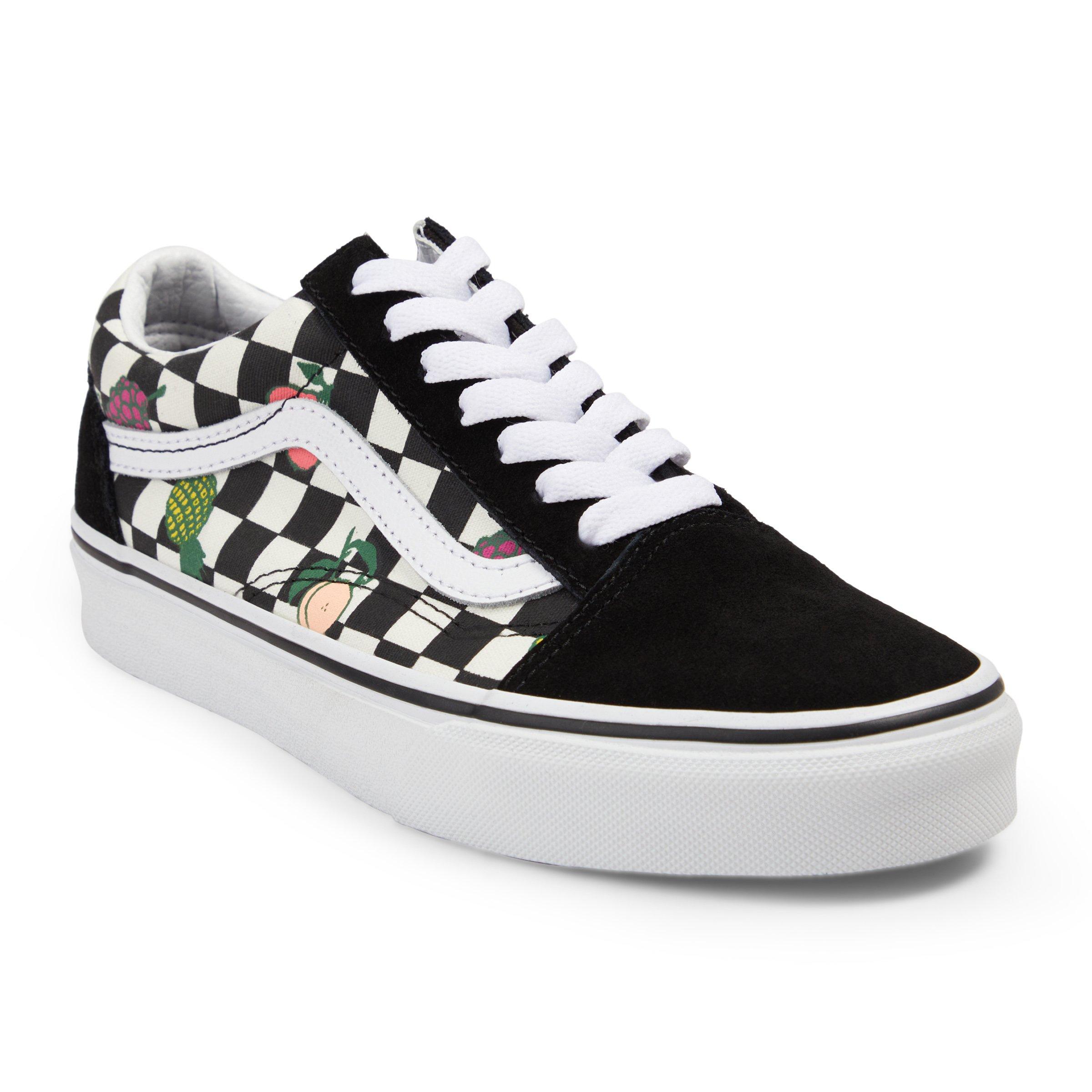 Party hot sale checkerboard vans