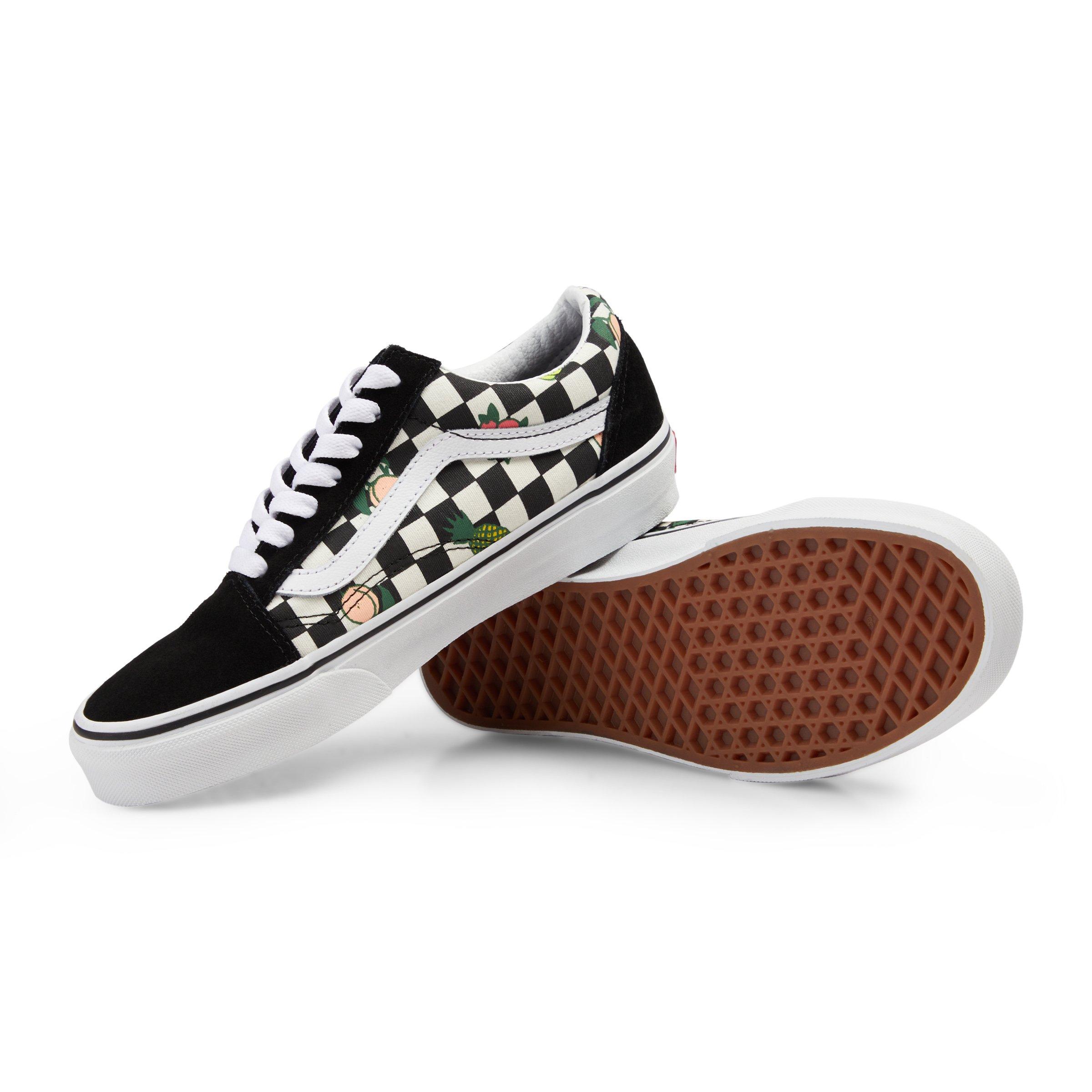 Vans old skool checkerboard hot sale party multi color rainbow