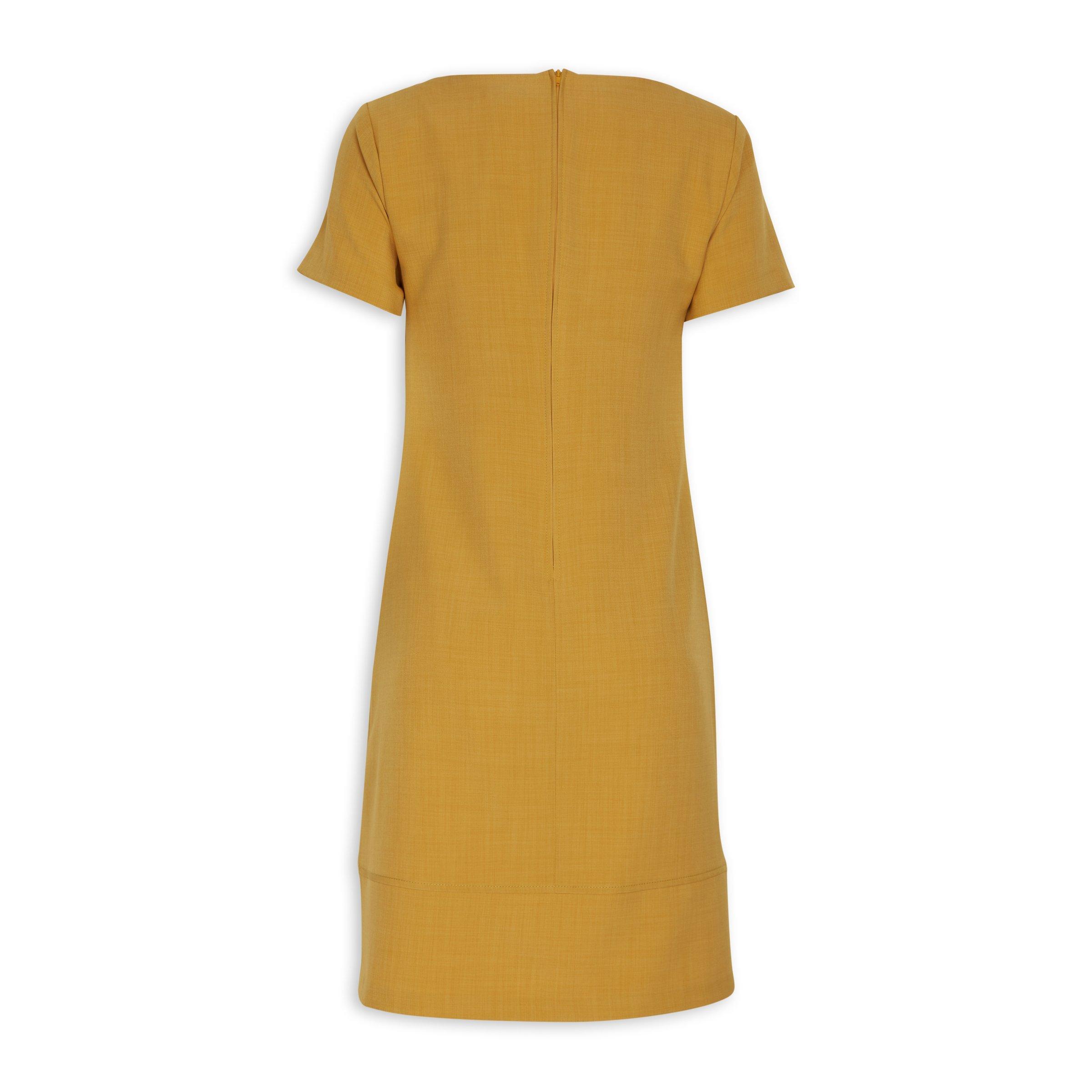 Mustard Sheath Dress (3089925)