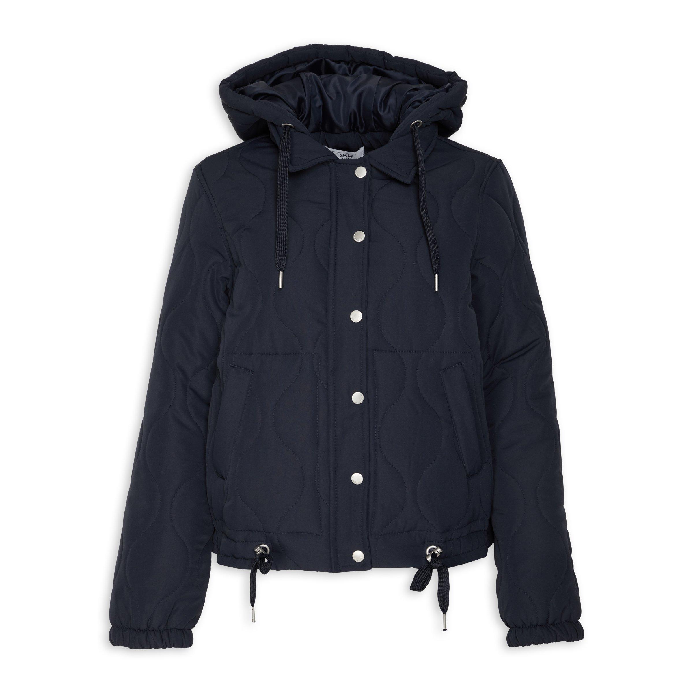 Navy Hooded Puffer Jacket 3089987 OUTBACK RED