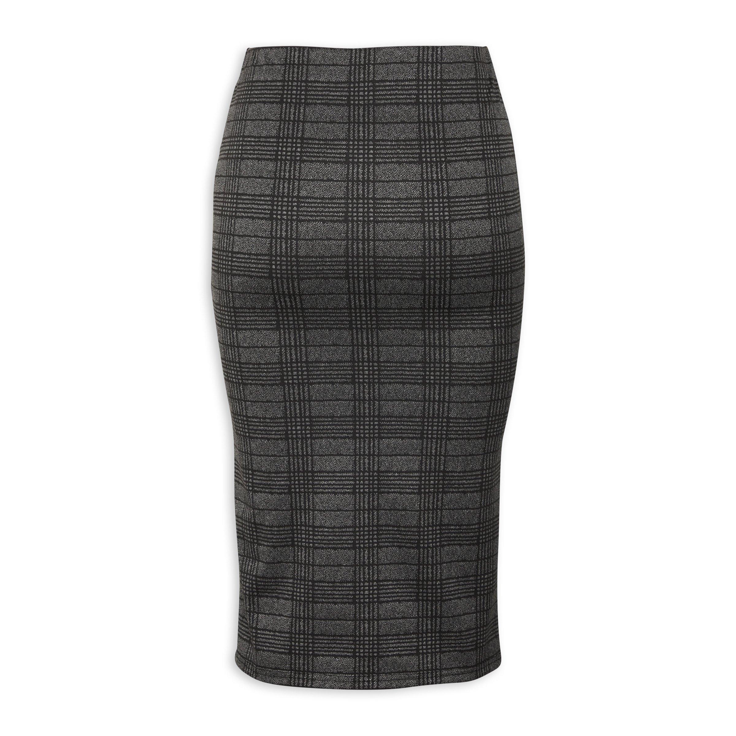 Check shop bodycon skirt