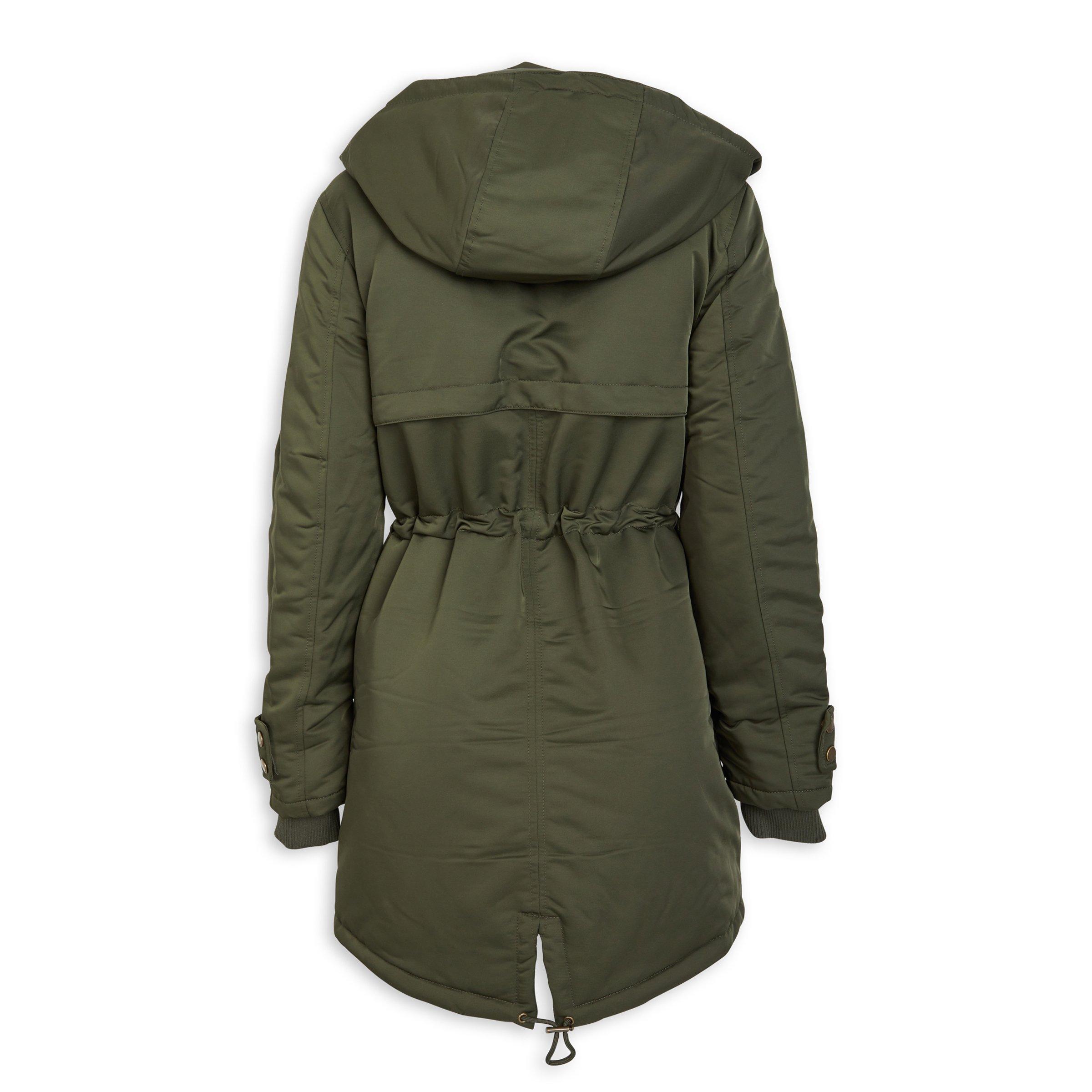 Green parka ladies best sale