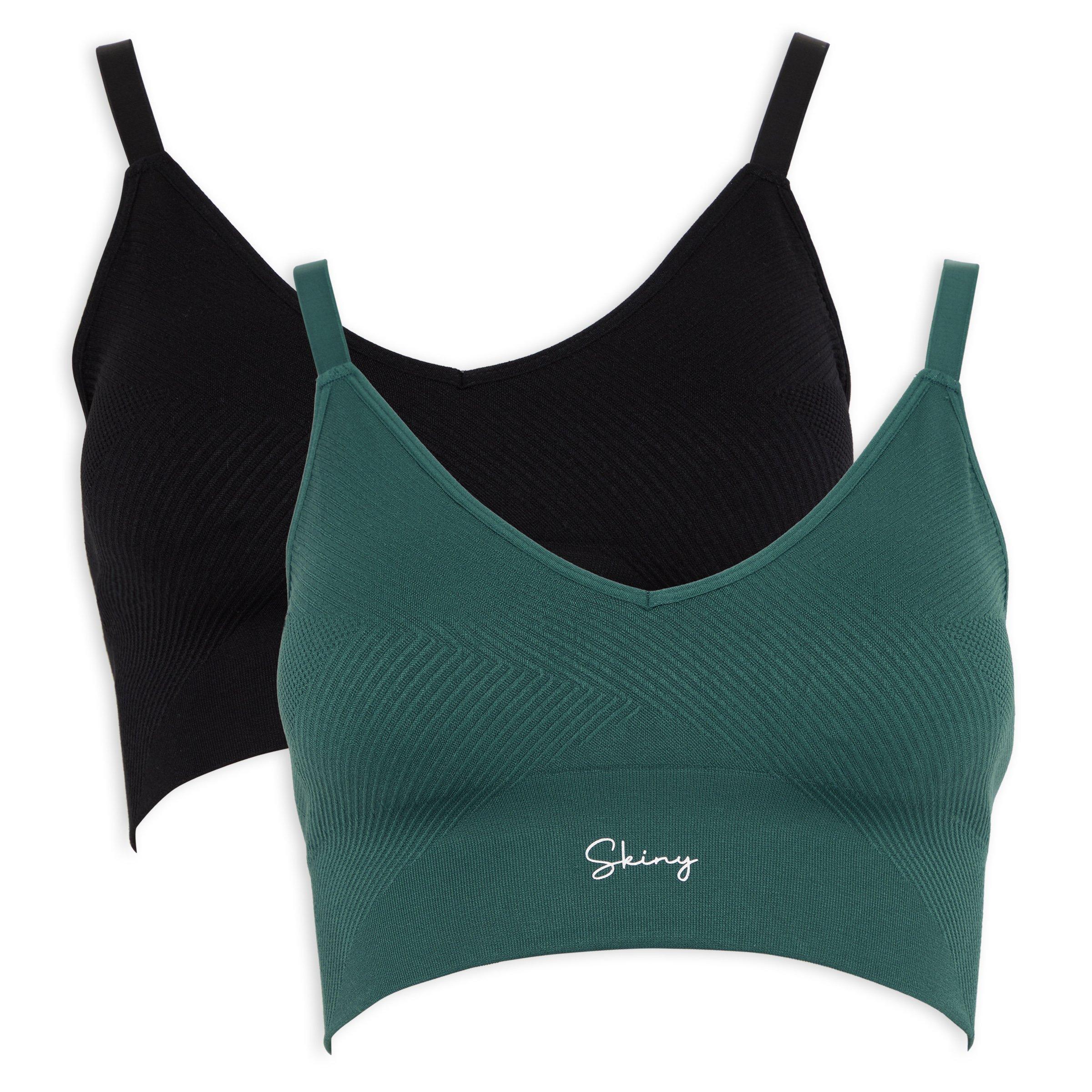 2-pack Crop Top Bras (3090432)