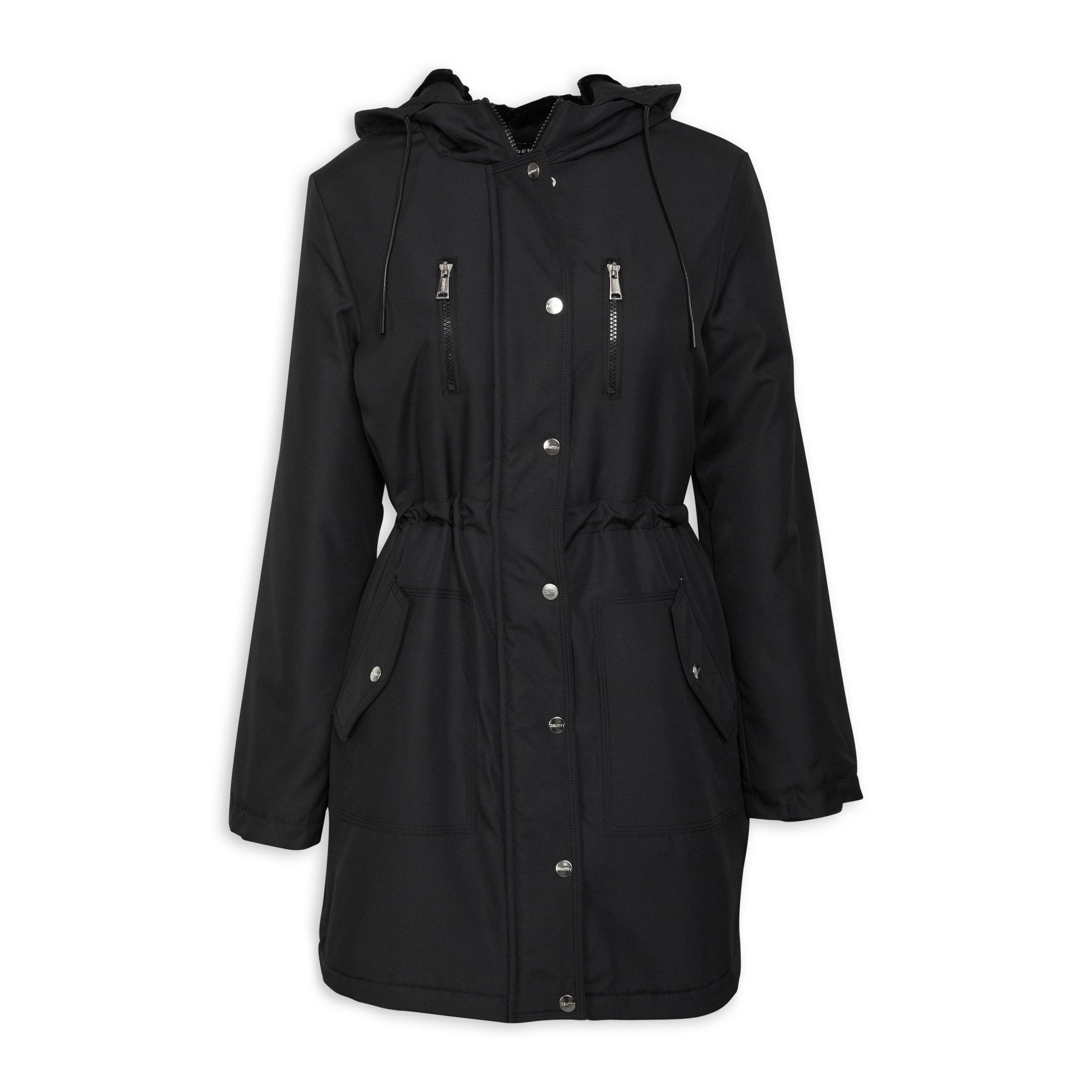 Black Parka Jacket (3090447) | Identity