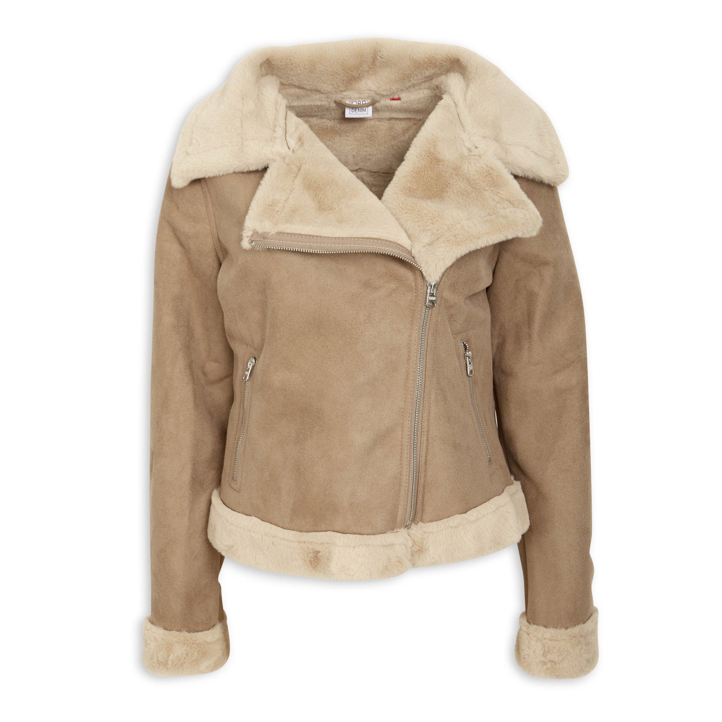 Fur lined clearance biker jacket womens