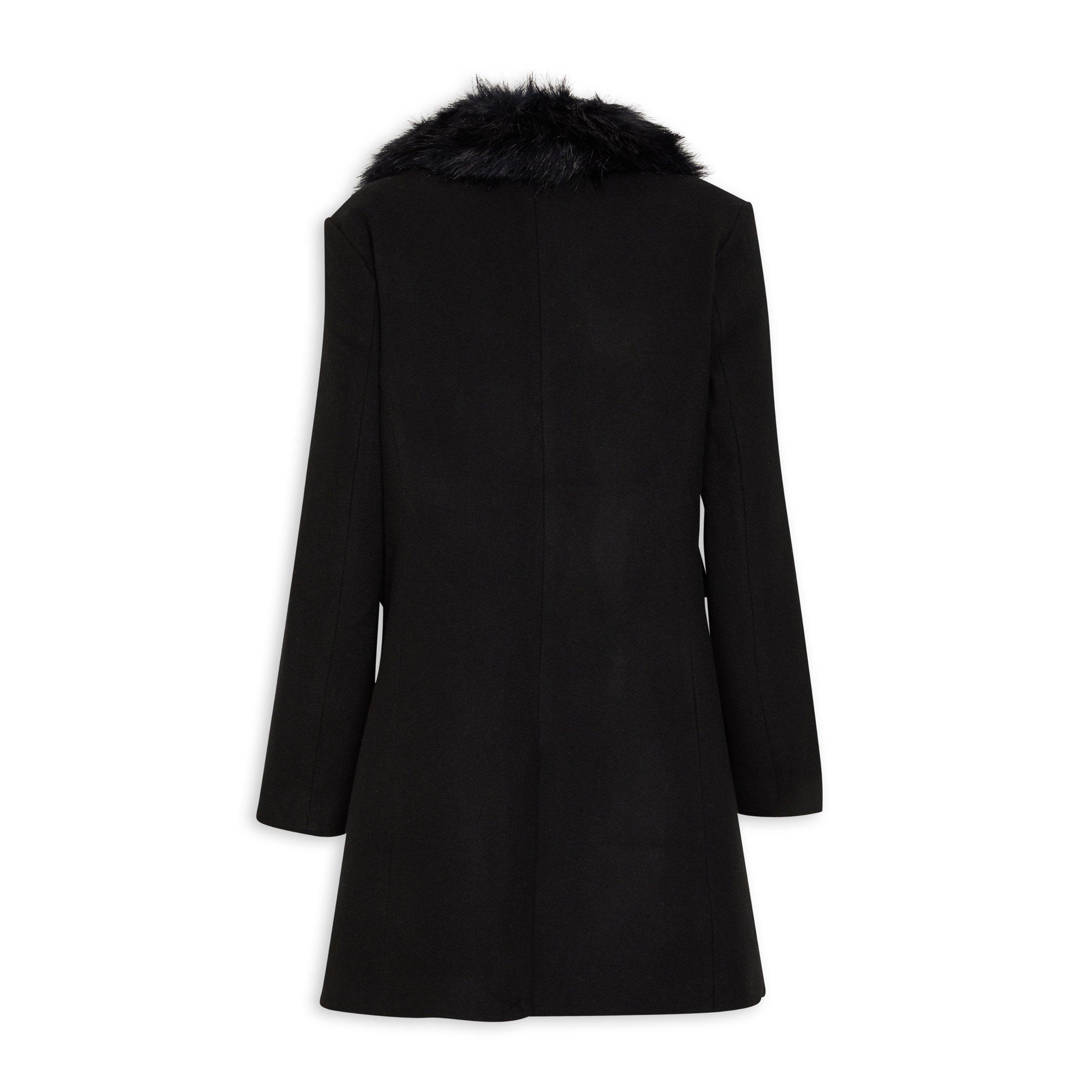 Faux fur pea on sale coat