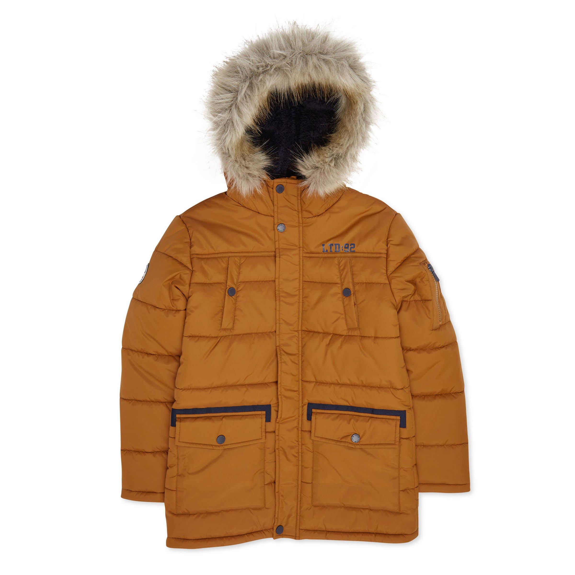 Boys sale orange parka