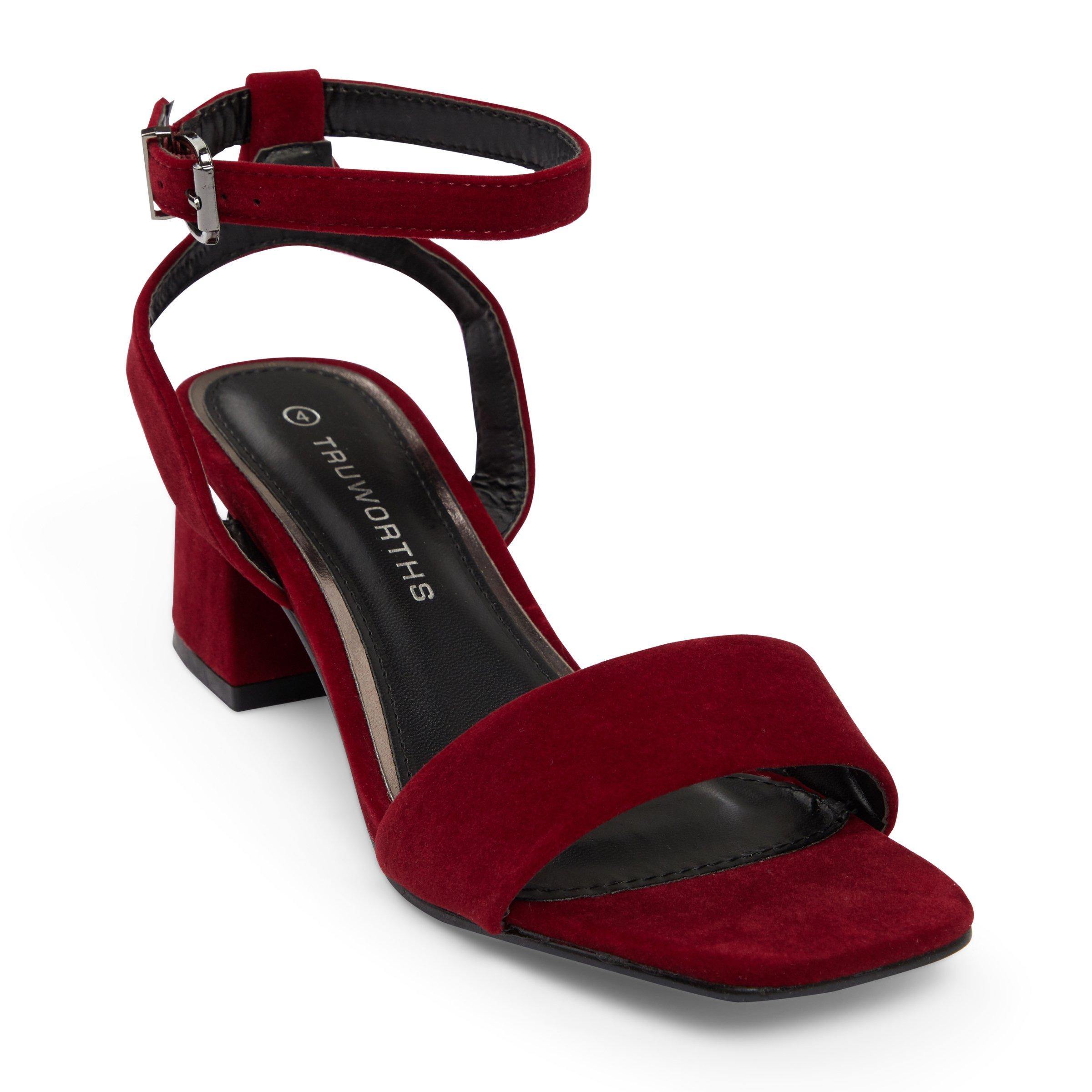 Truworths red heels sale