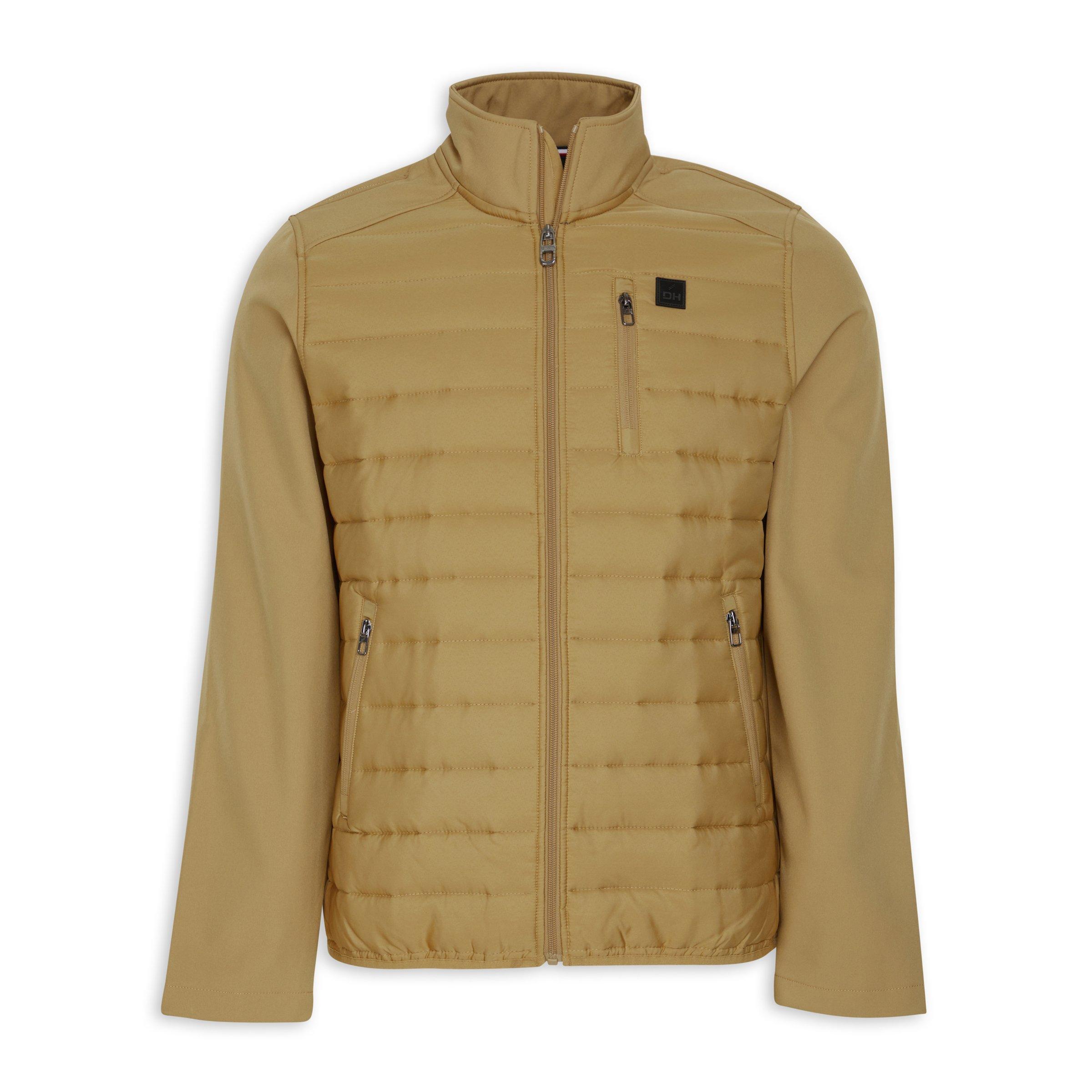 Tan soft outlet shell jacket