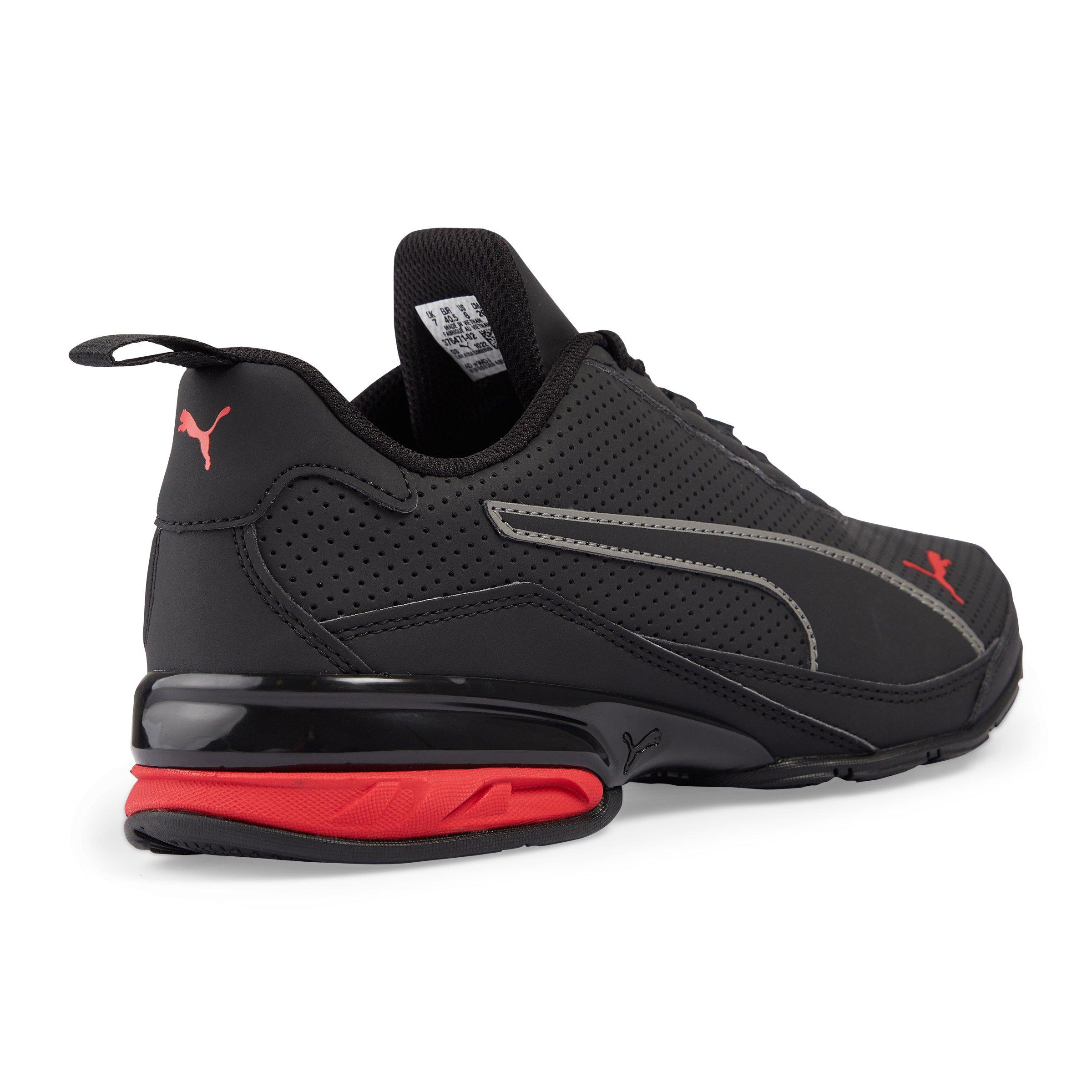 Puma viz runner hot sale black and red