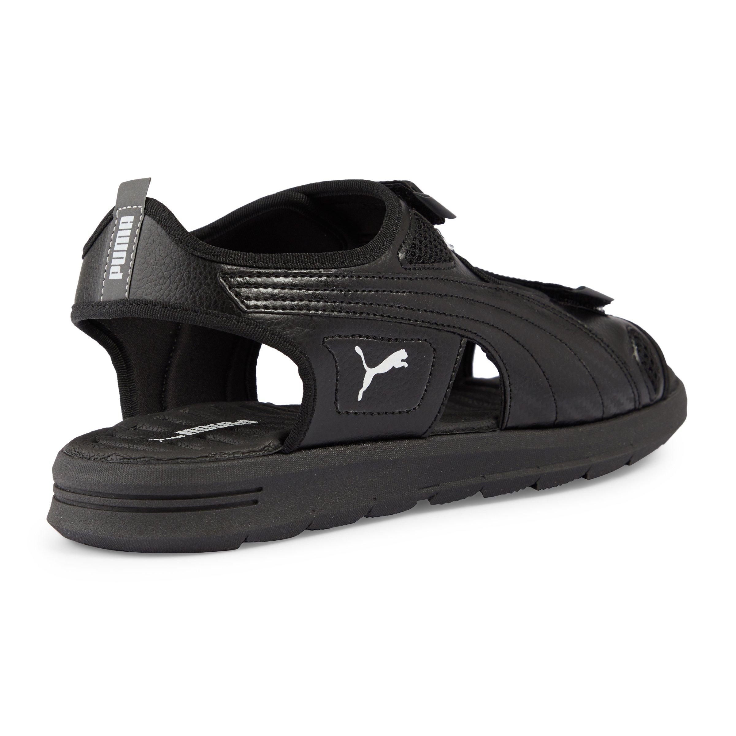 Puma cheap sandals black