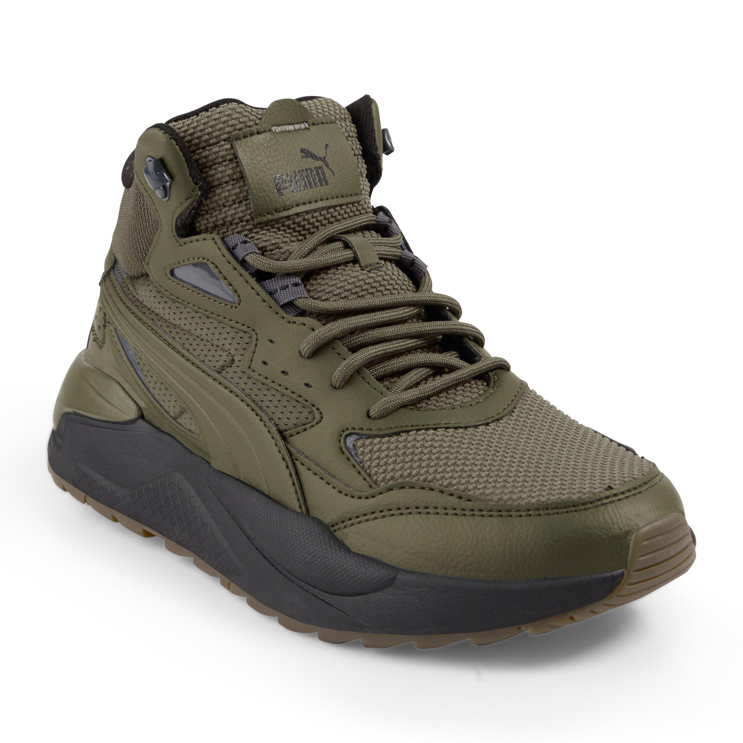 Green X-ray Speed Mid Sneaker (3091349) | Puma