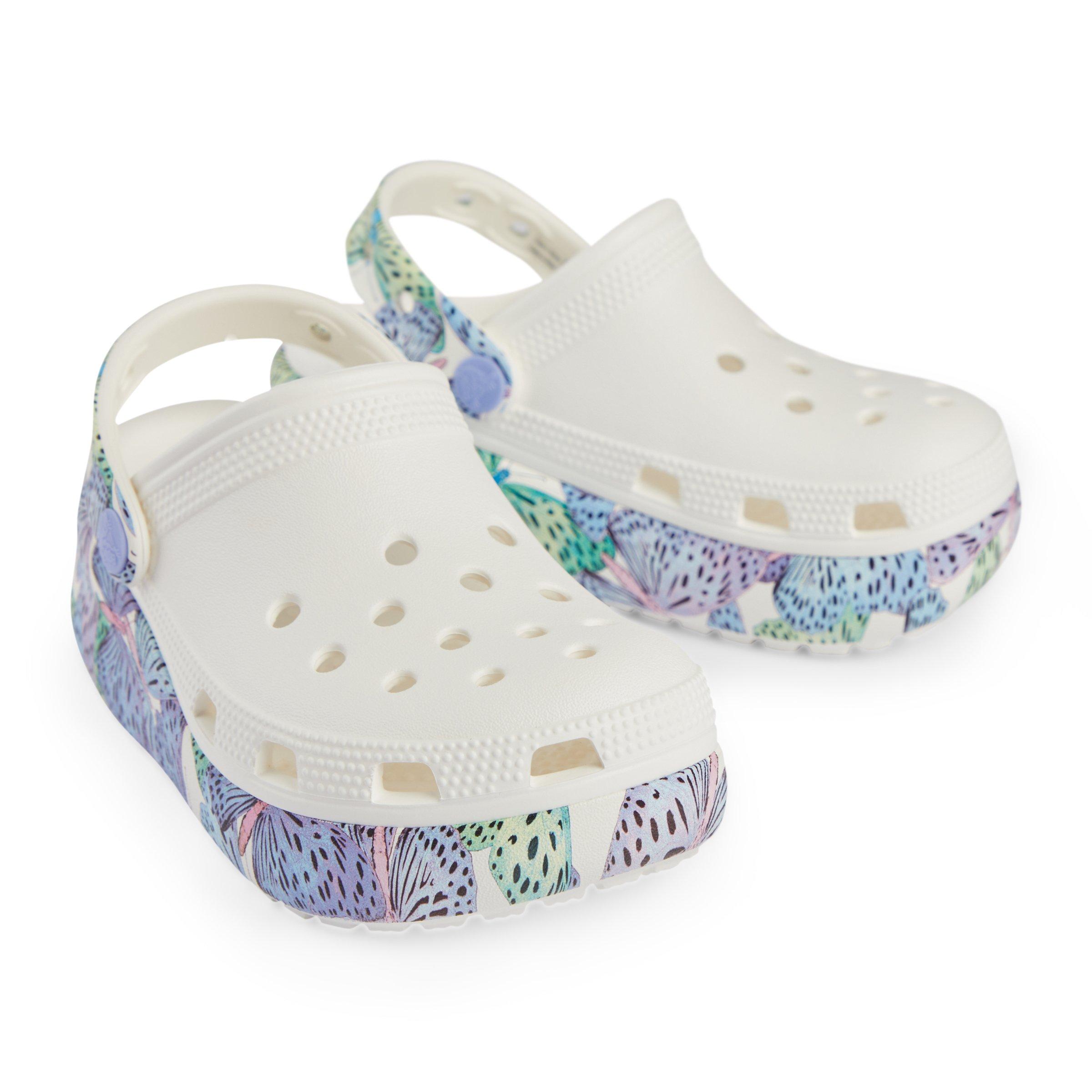 Womens butterfly crocs hot sale