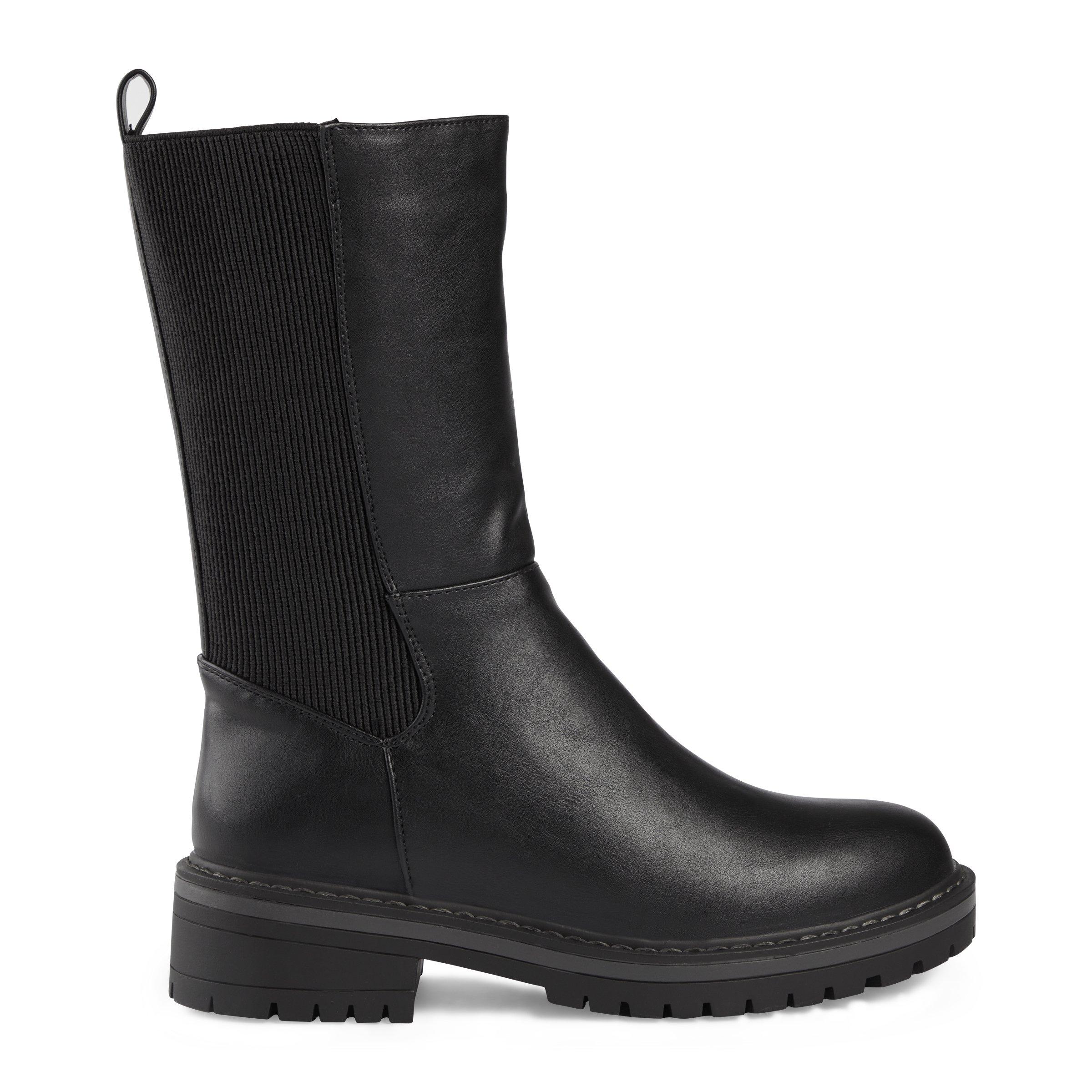 Mid calf chelsea clearance boots