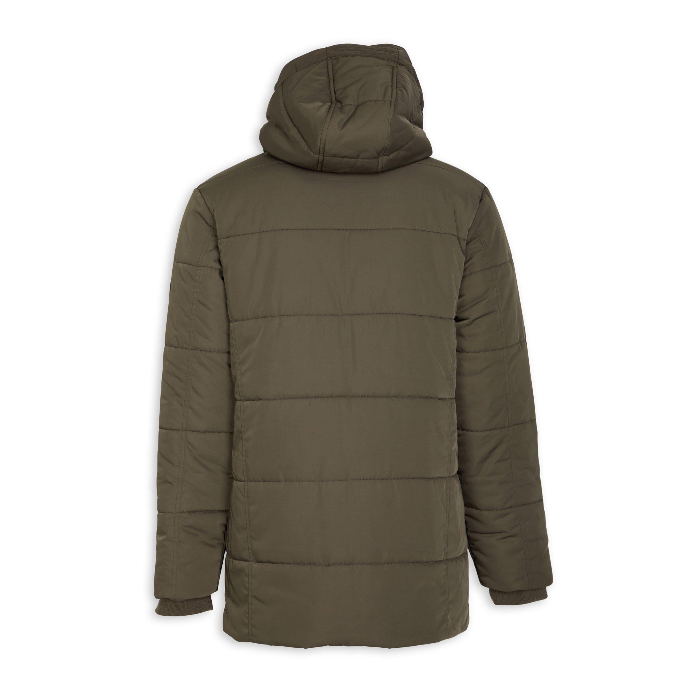 Taupe Padded Parka Jacket 3091552 Daniel Hechter