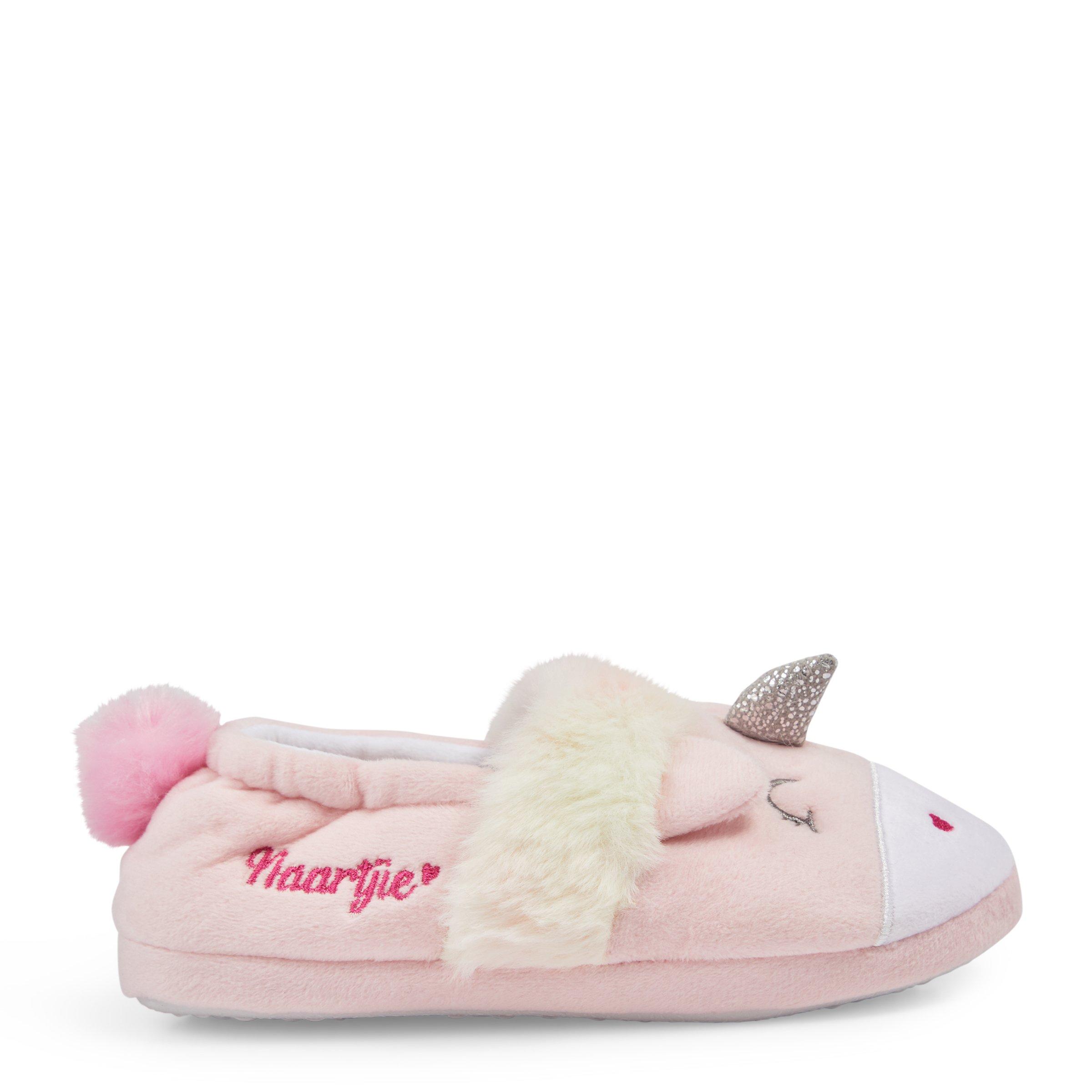 Ladies on sale unicorn slippers