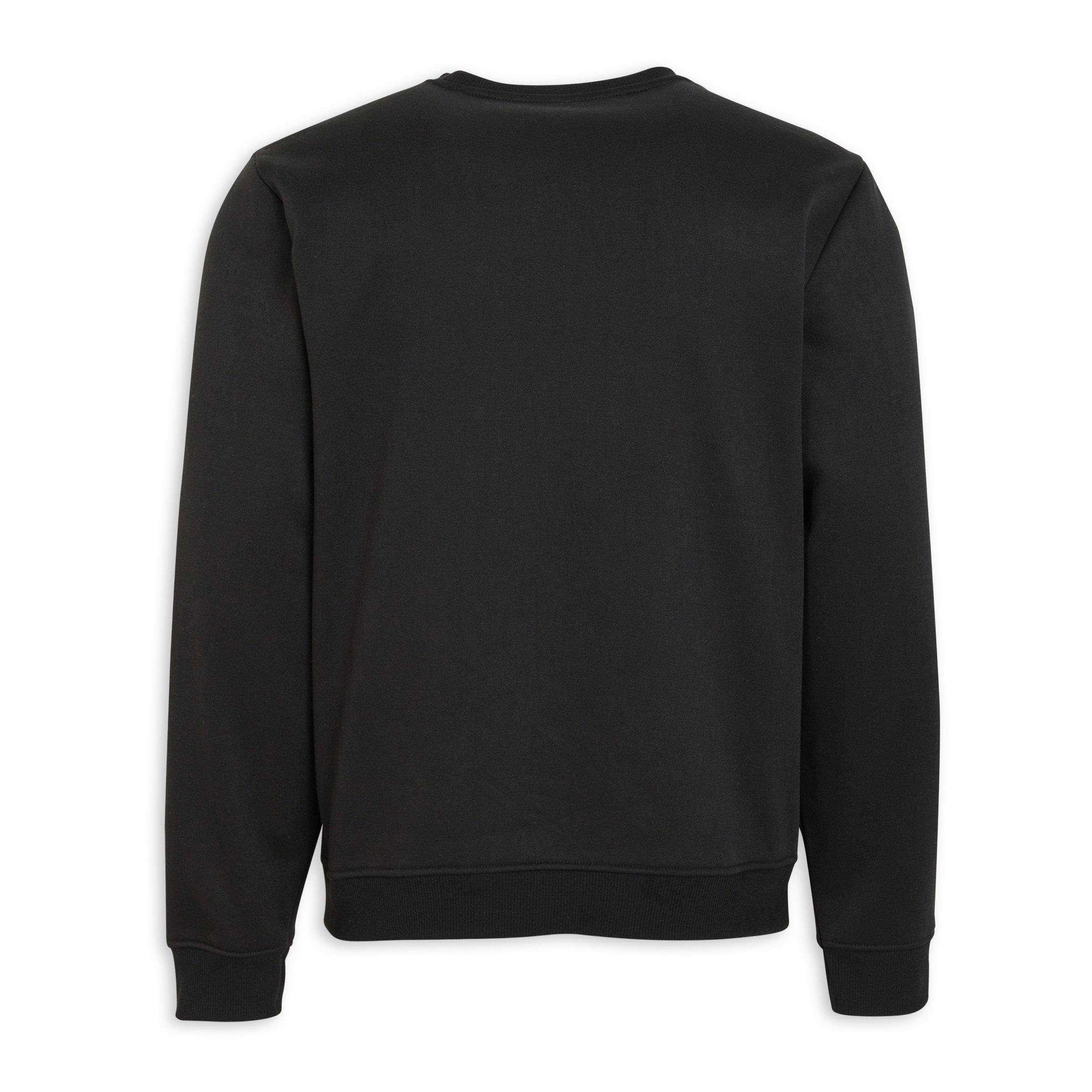 トップス Crewneck Sweat Shirts - black Black Sweat Top (3091773) | Identity