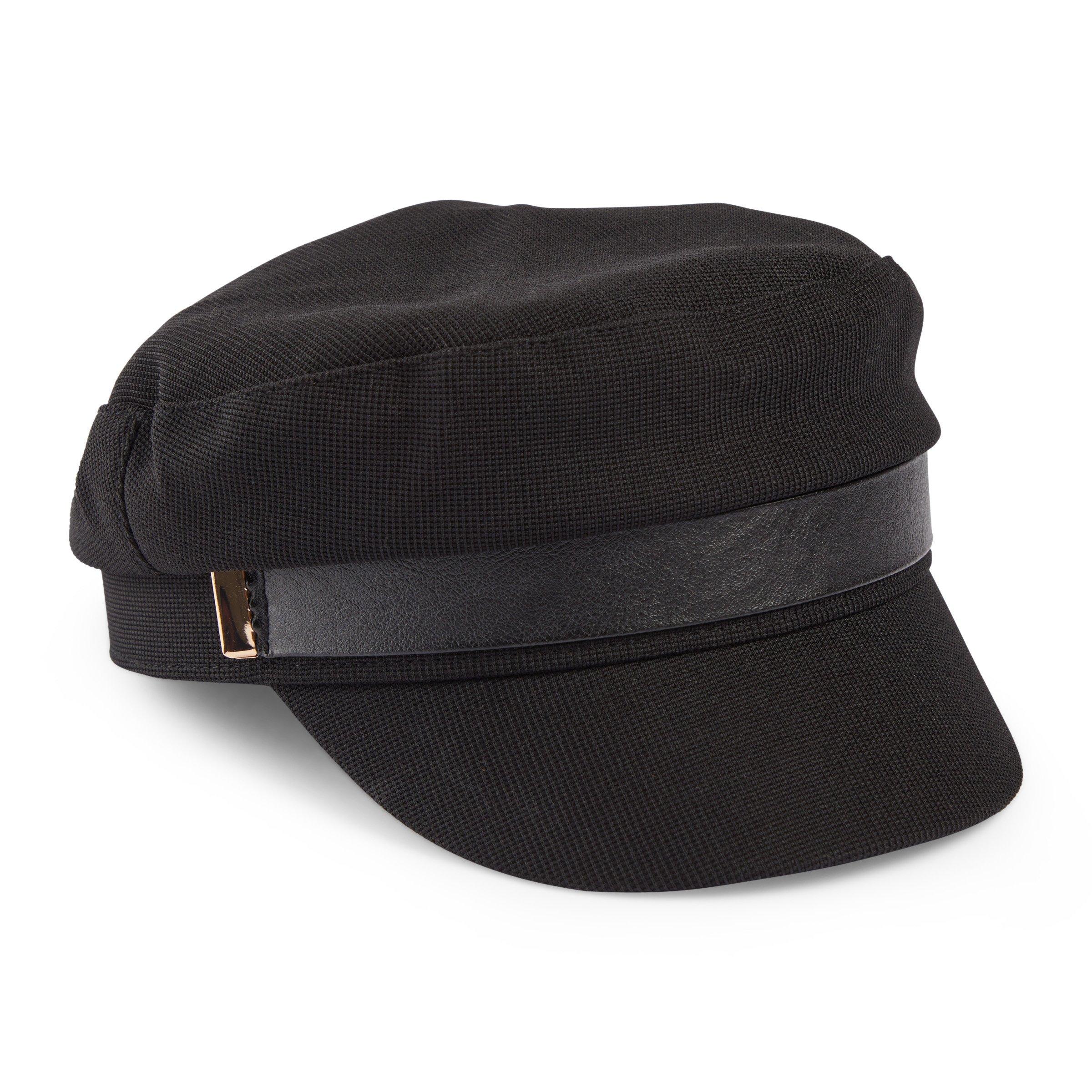 Boys black flat cap online