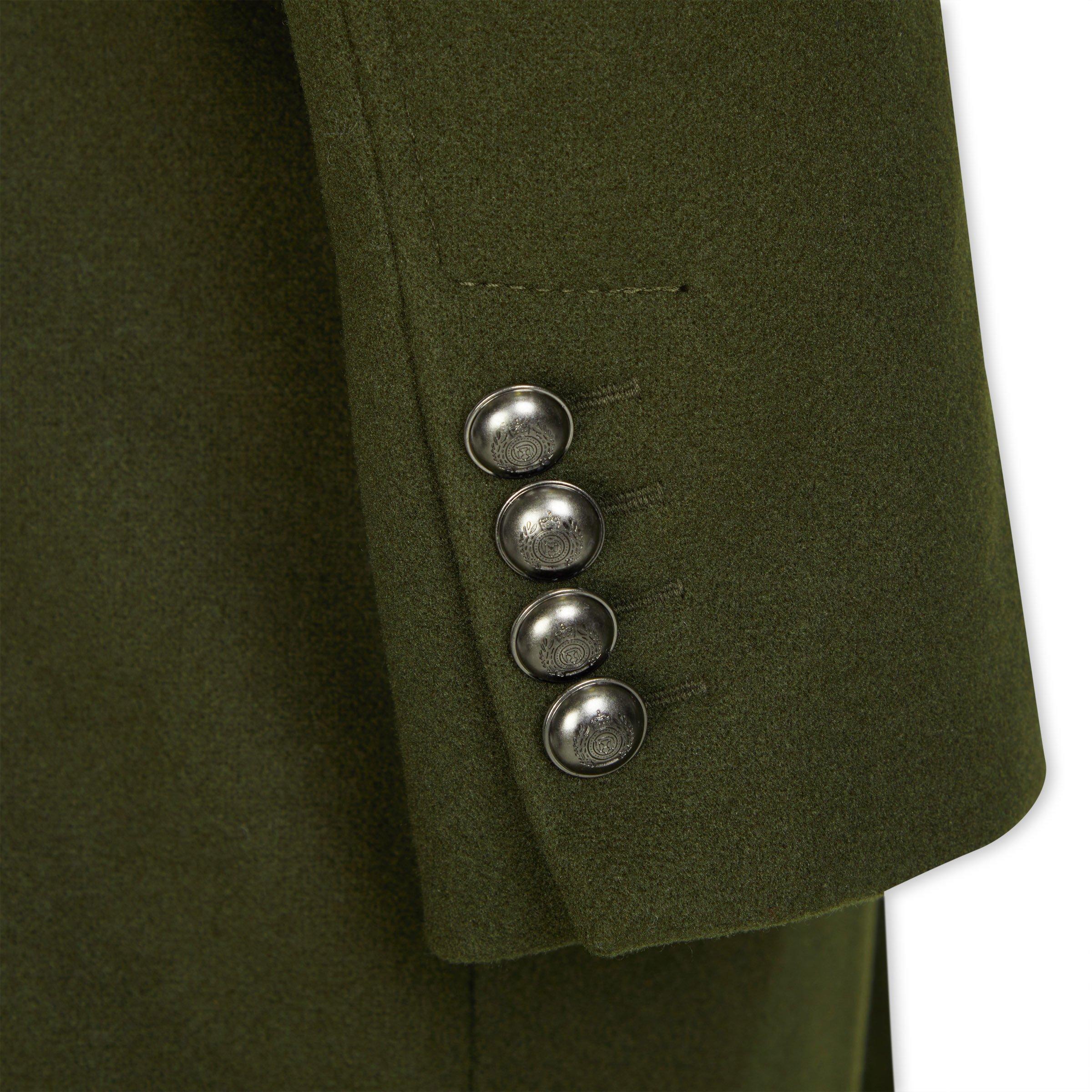 Green on sale military coat