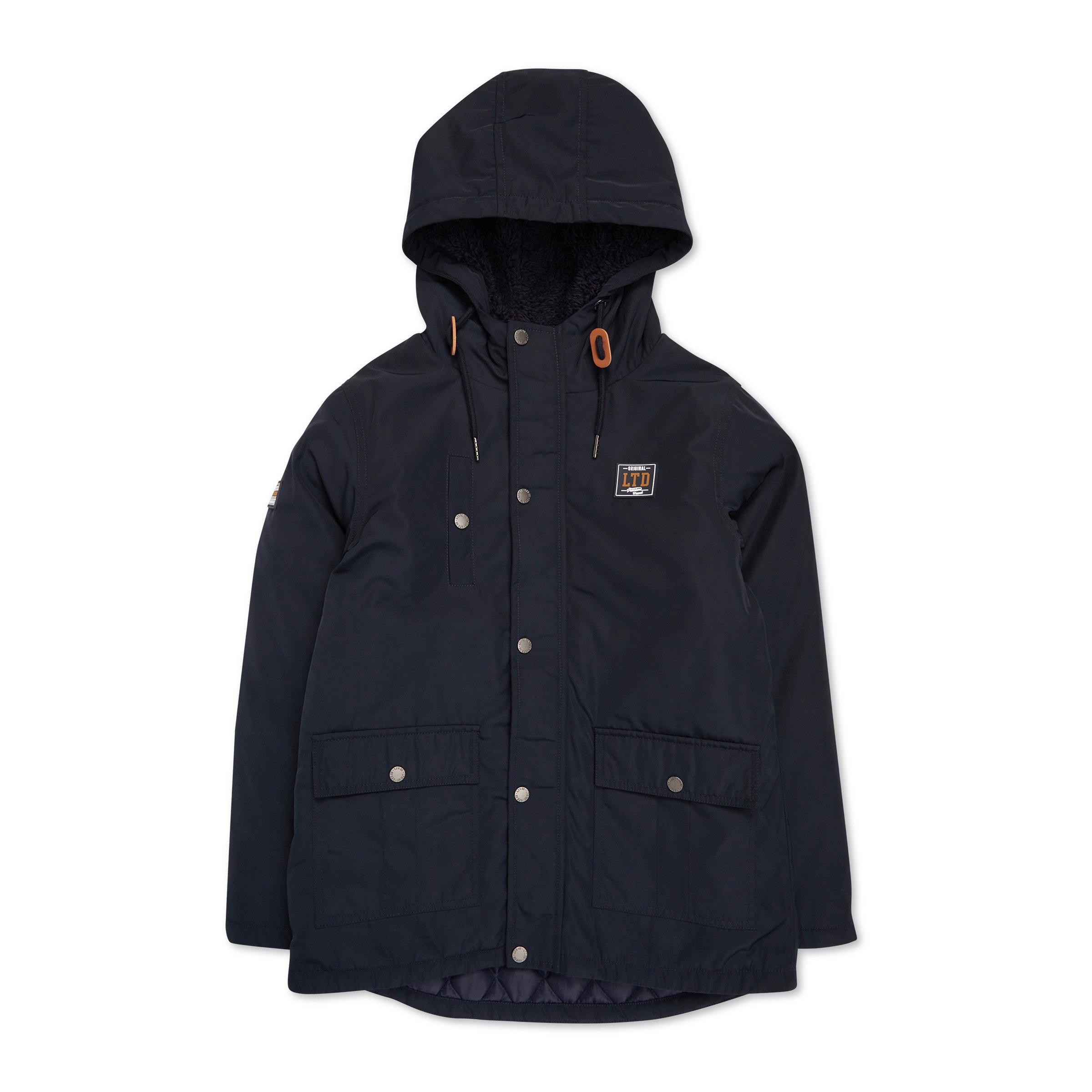 Boys on sale navy parka