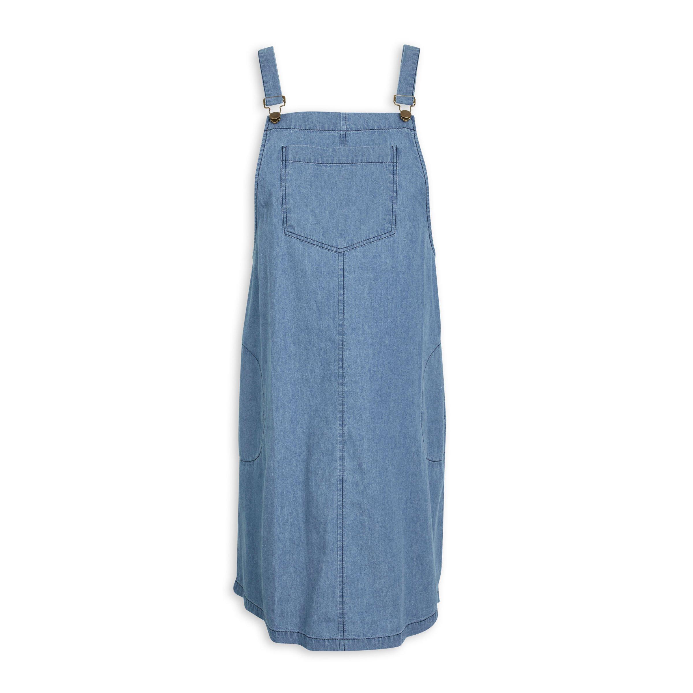 Denim Pinafore Dress 3092510 Truworths