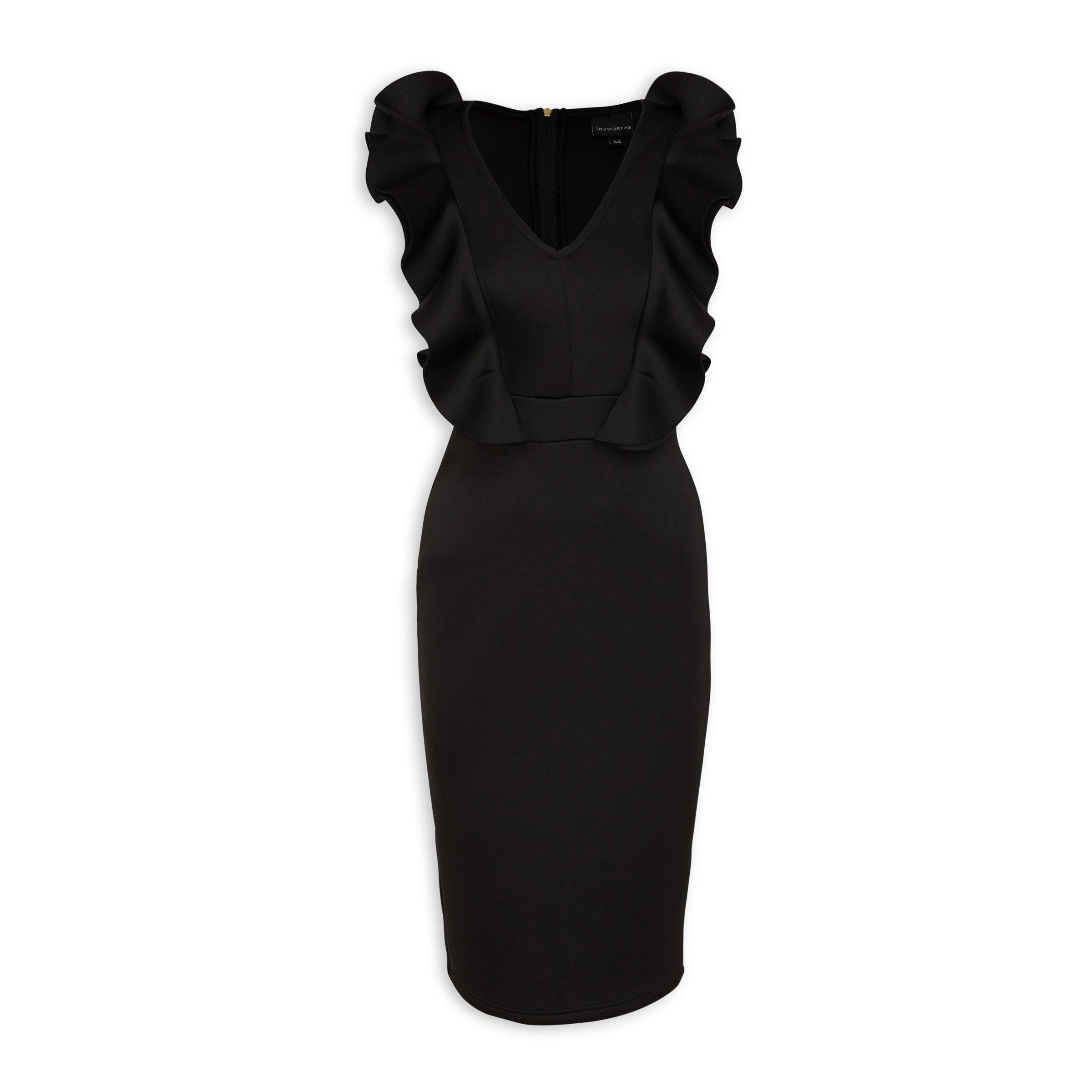 Black Sleeveless Bodycon Dress