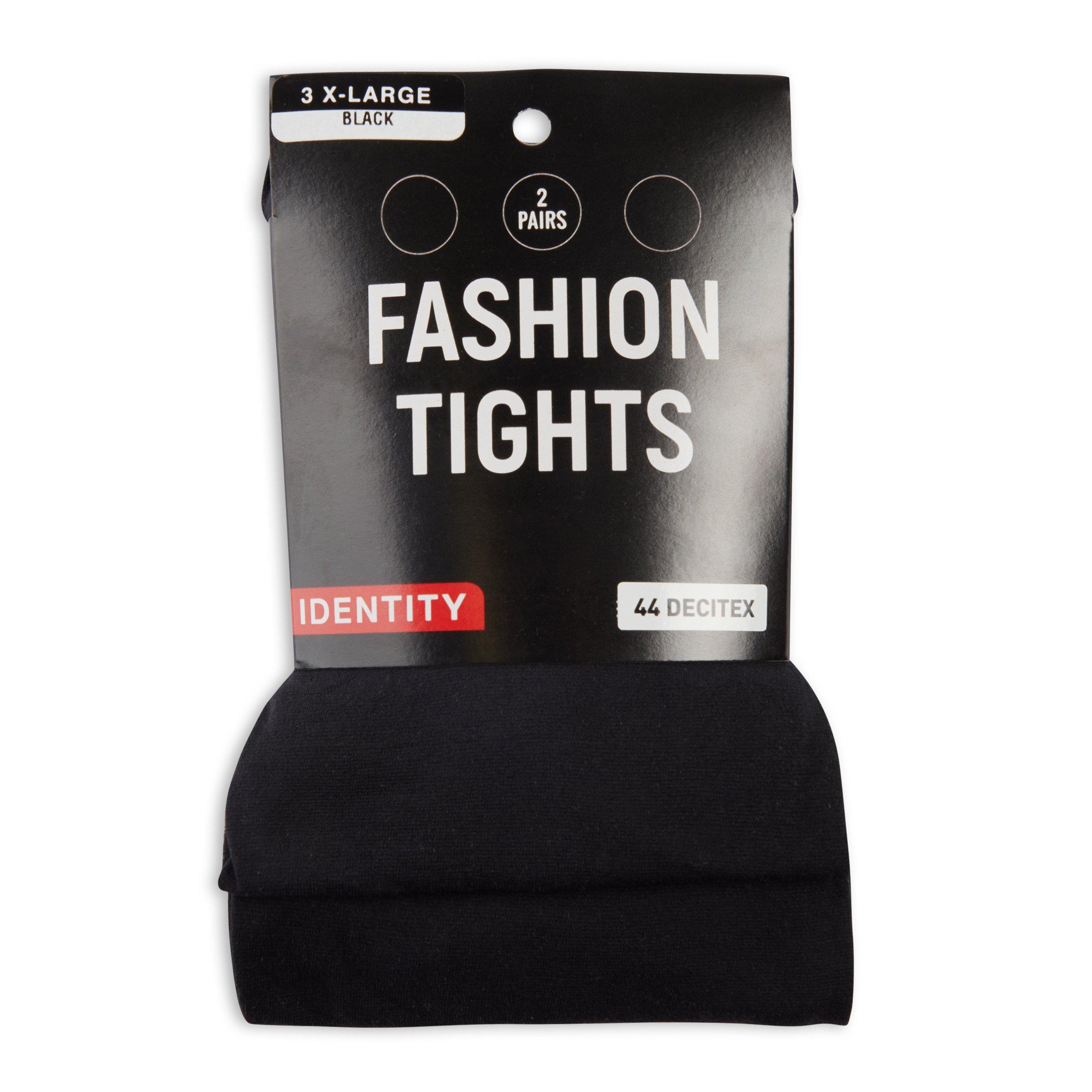 2-pack Black Stockings (3092868) | Identity