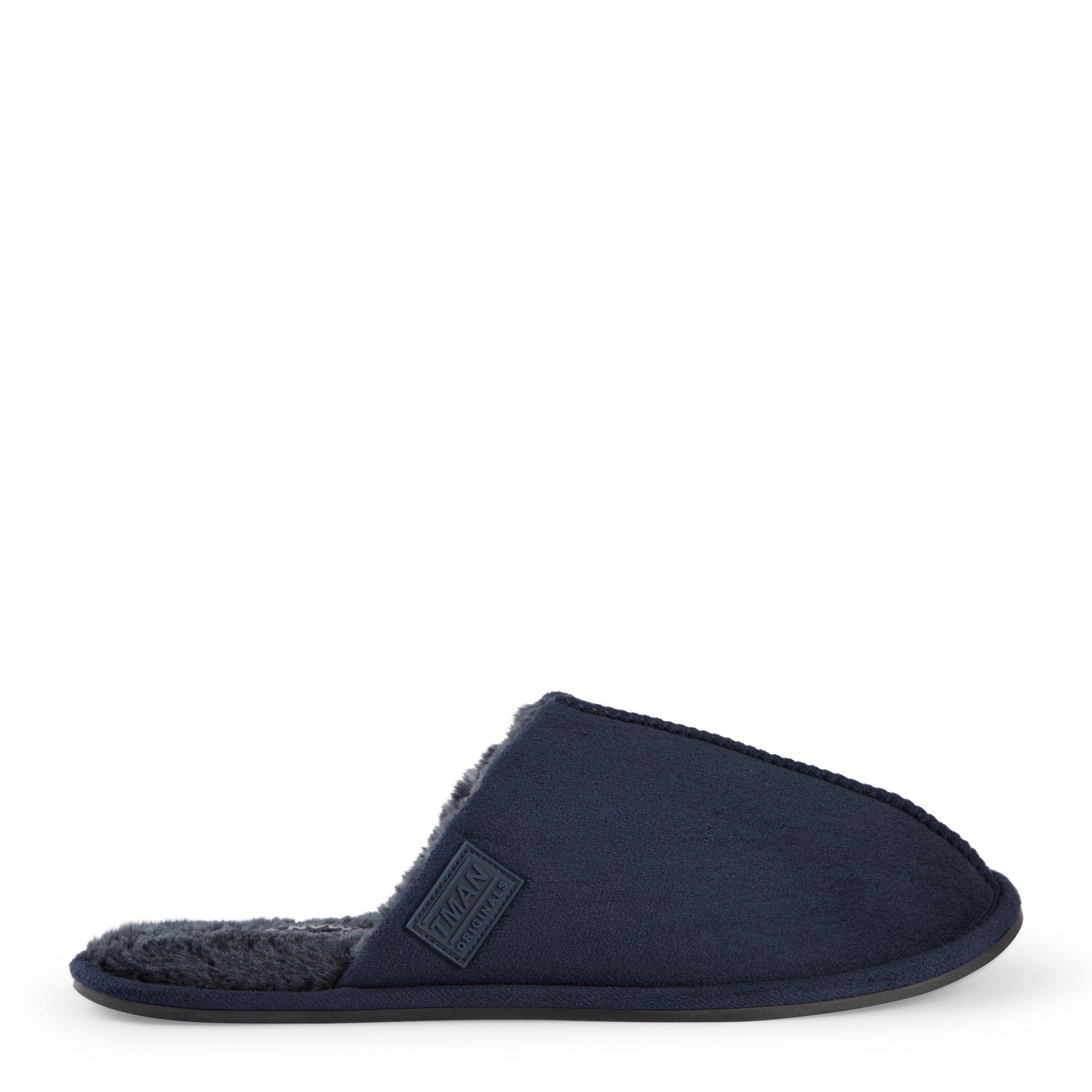 Navy mule hot sale slippers