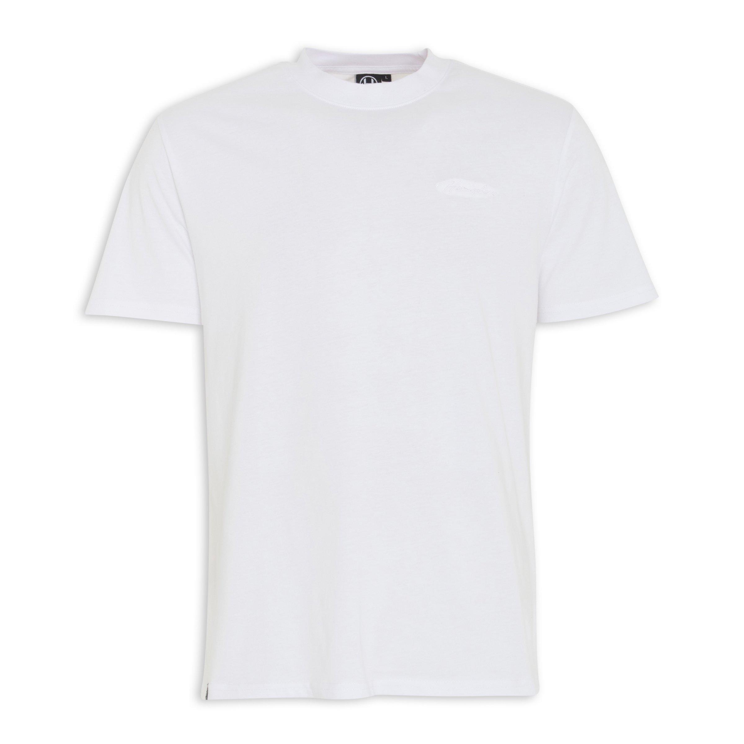 white tee