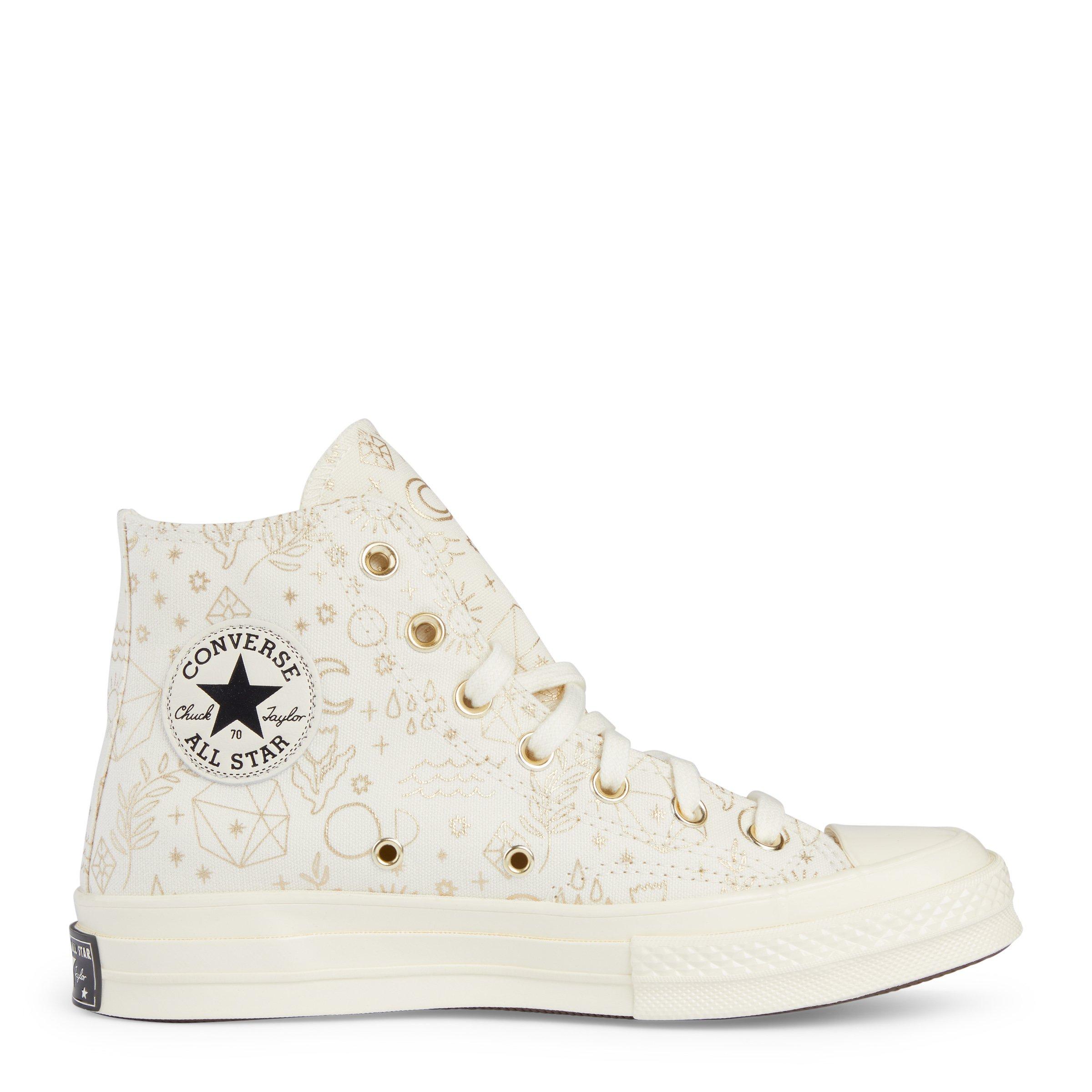 Converse cheap flower lace