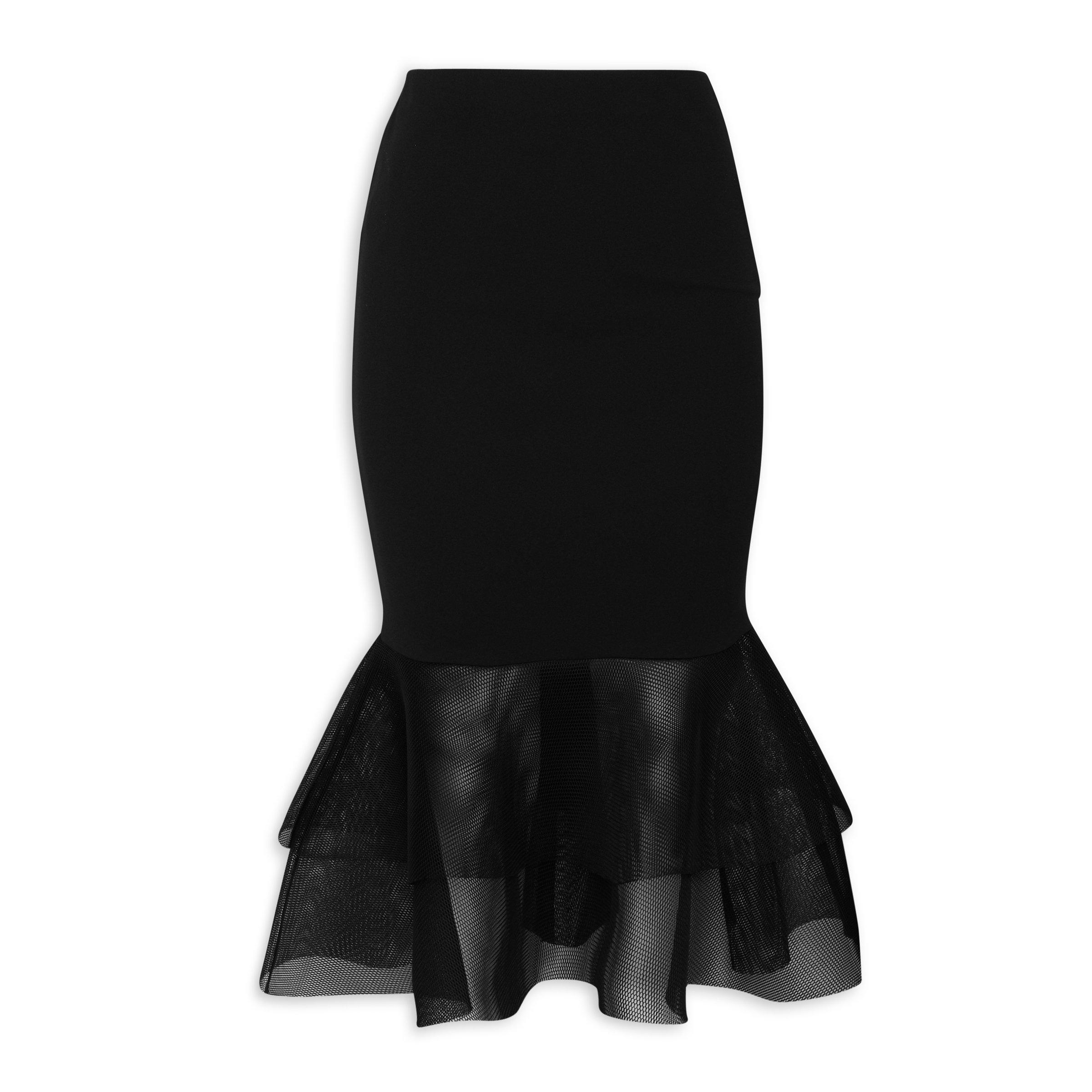 skirt with flounce