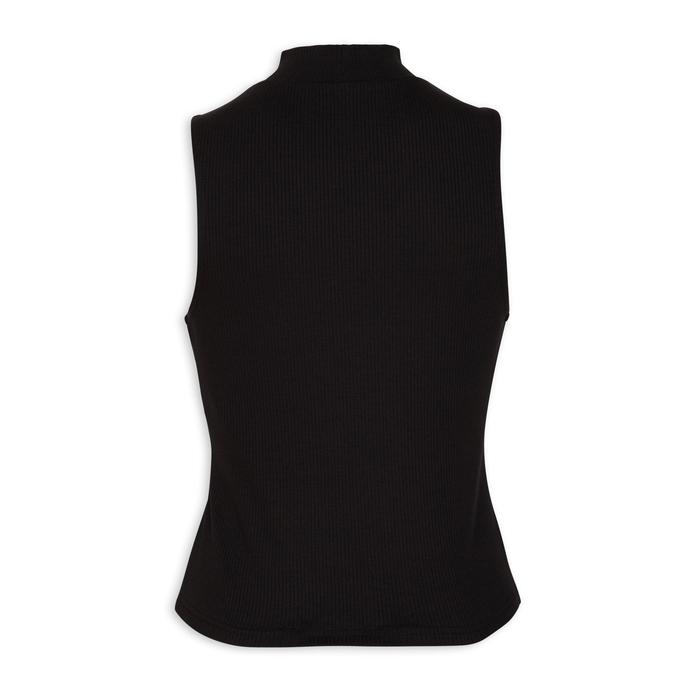 Black Turtle Neck Vest 3093714 Identity