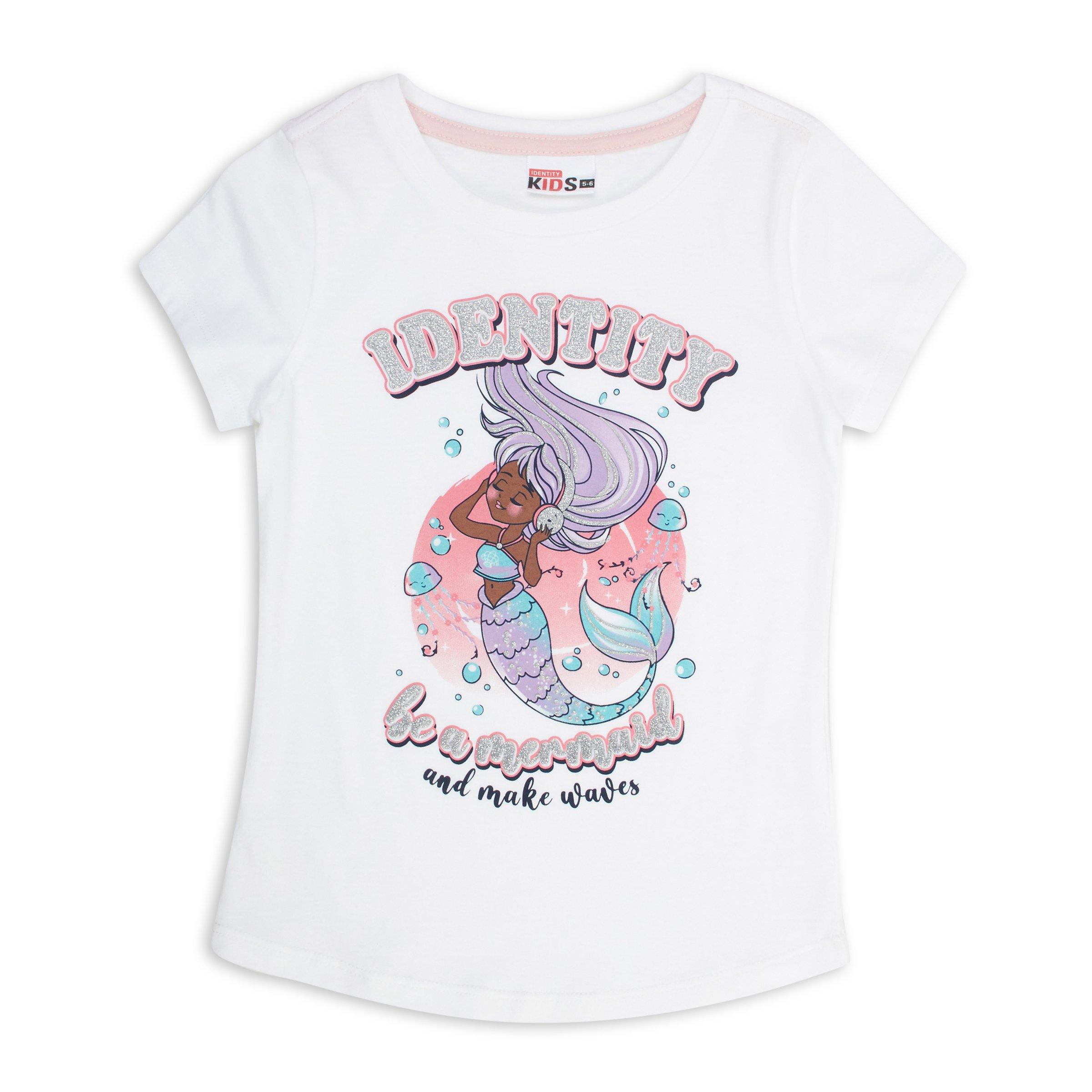 mermaid print shirt