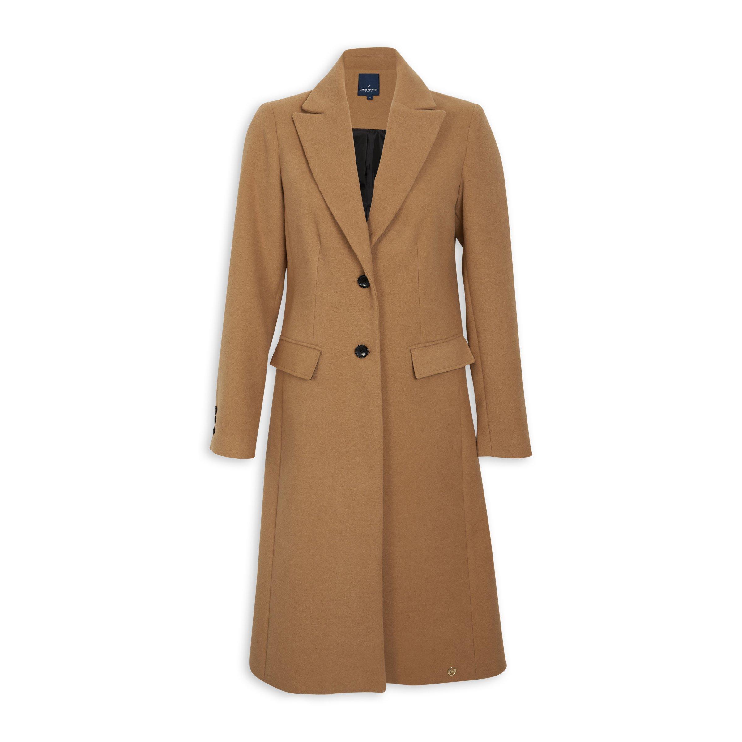 Camel Melton Coat 3094329 Daniel Hechter