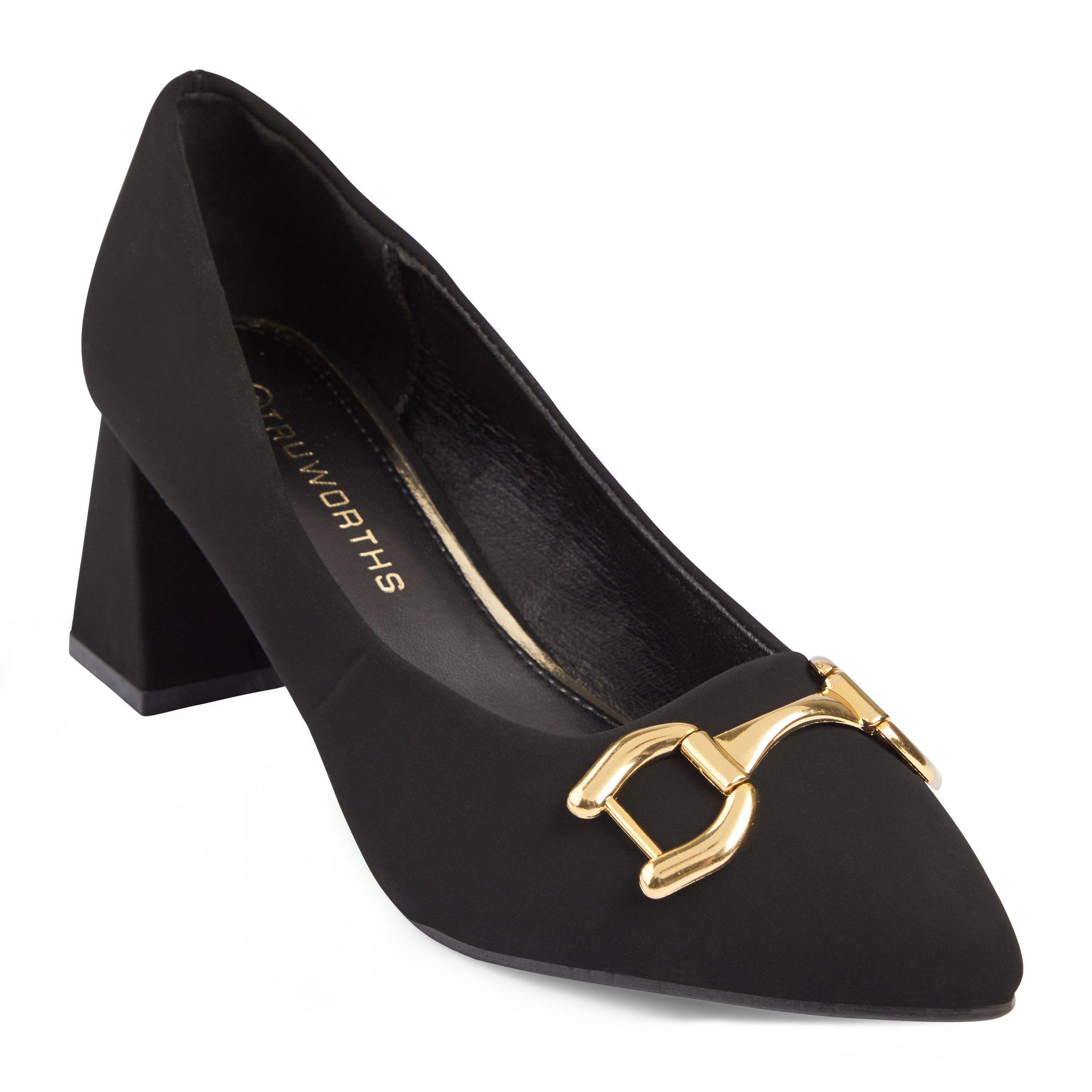 Truworths best sale black heels