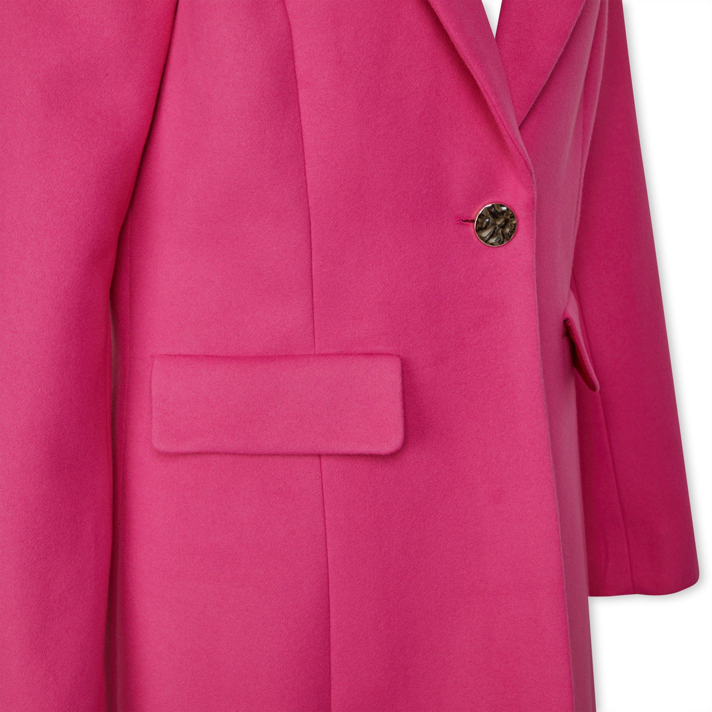 ジャケット・アウター MELTON INKJET ROSE PHOTO BIGCHESTER COAT MELTON INKJET ROSE PHOTO BIGCHESTER COAT