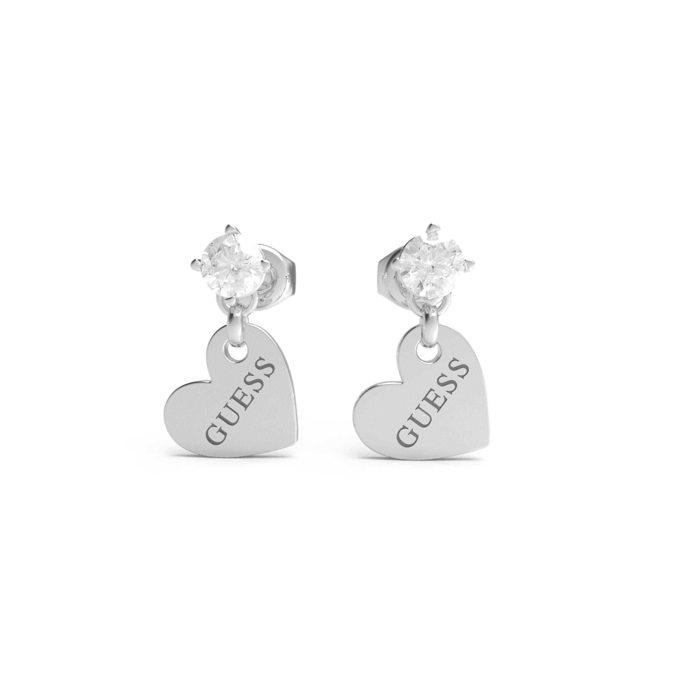 Guess silver outlet earrings