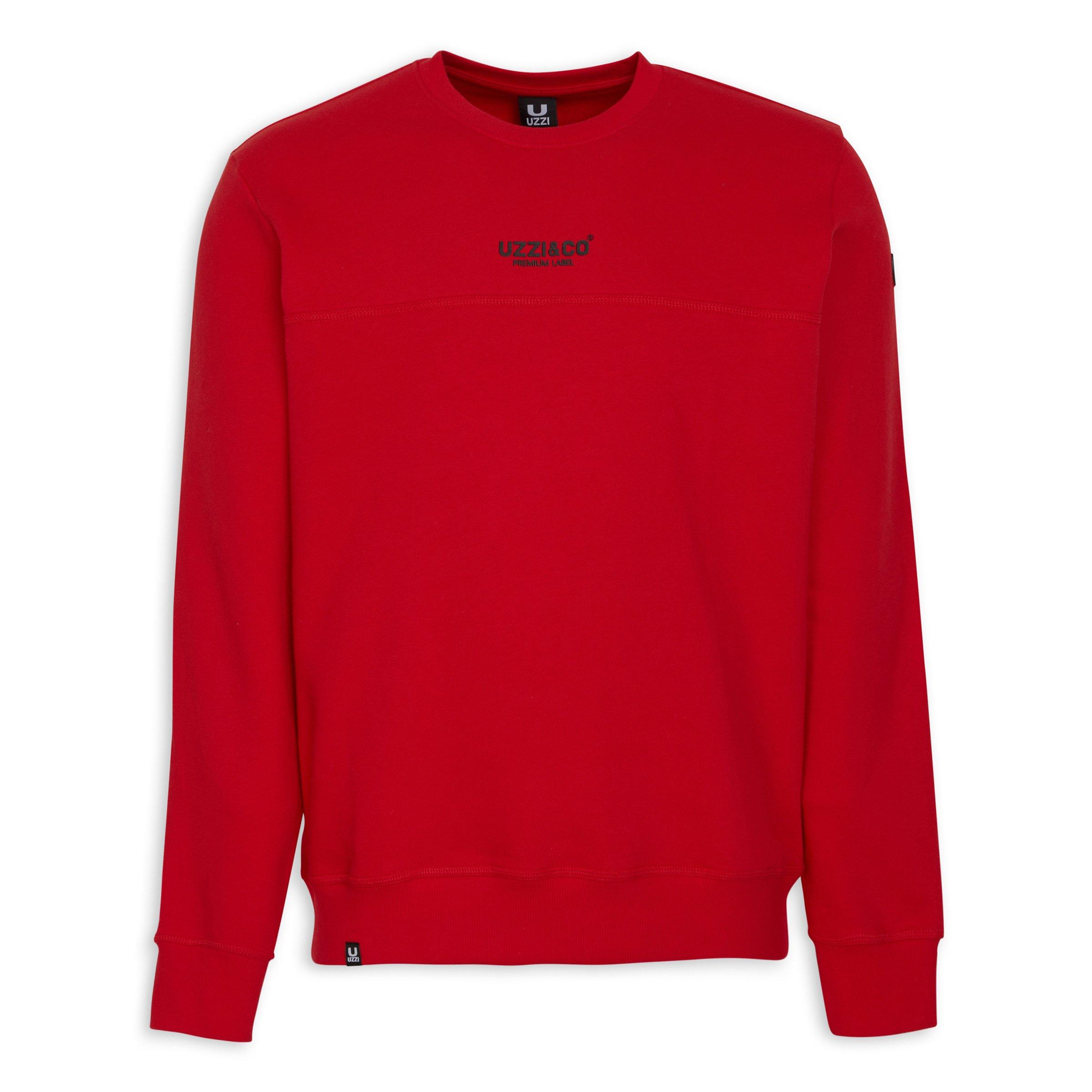 Red sweat top new arrivals