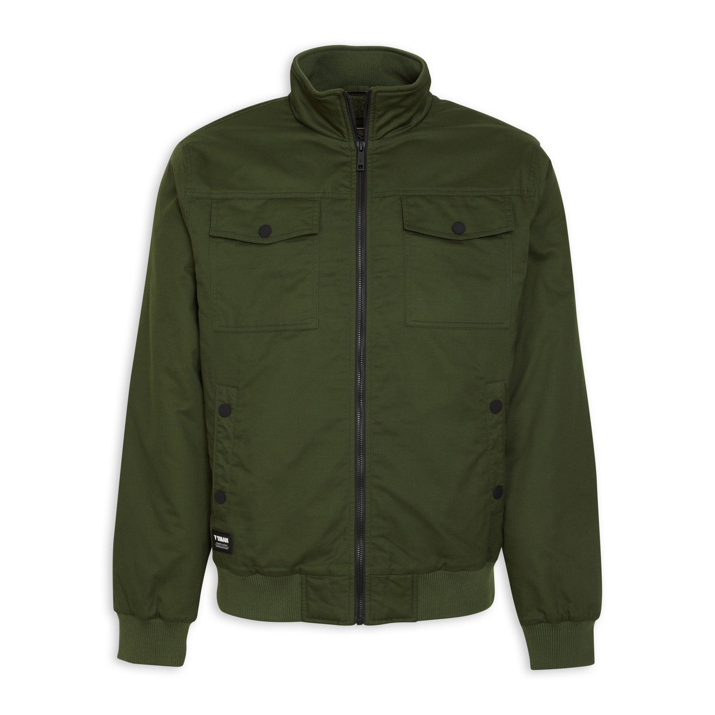 Green Harrington Bomber Jacket (3095502) | Truworths Man