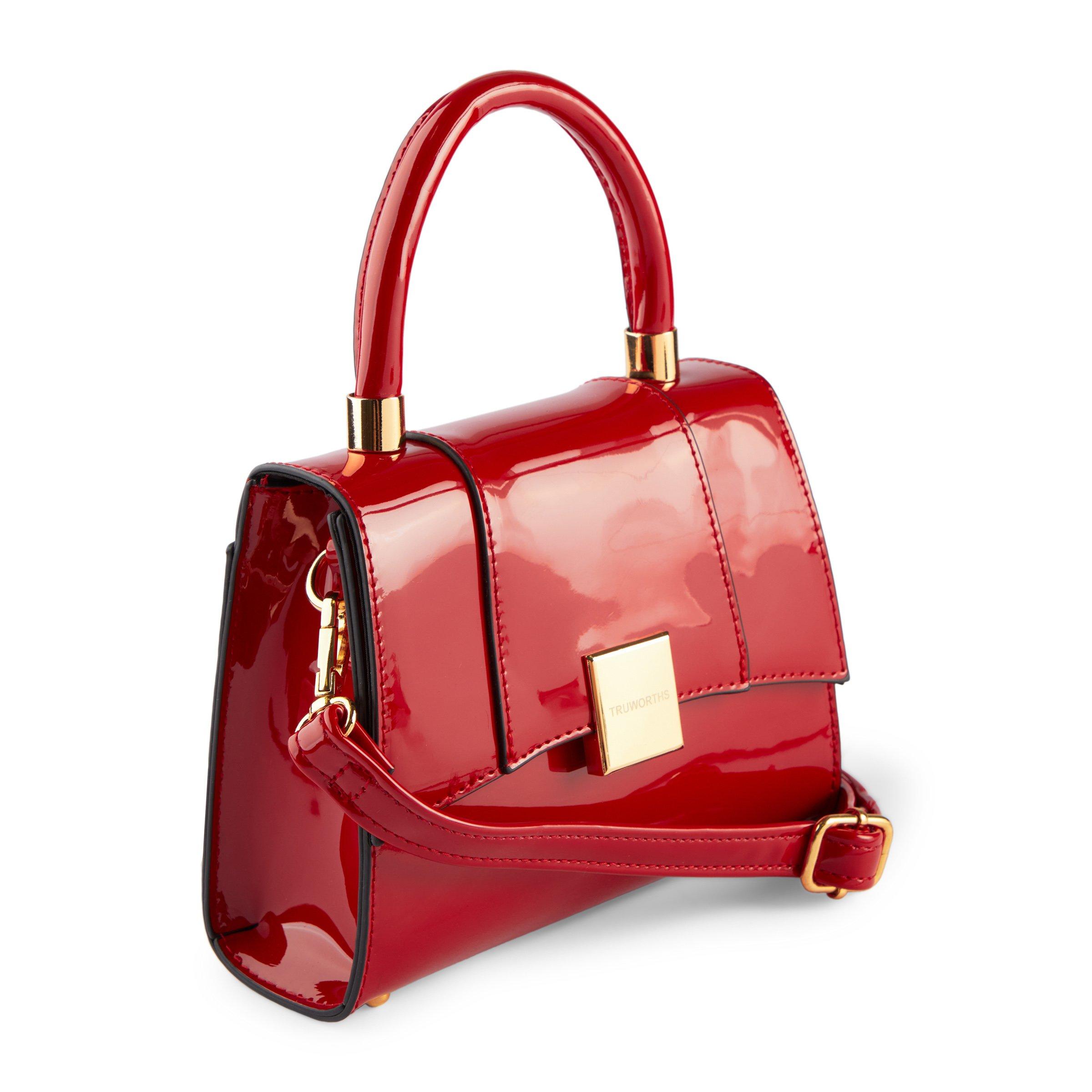 Red shopper 2024 bag