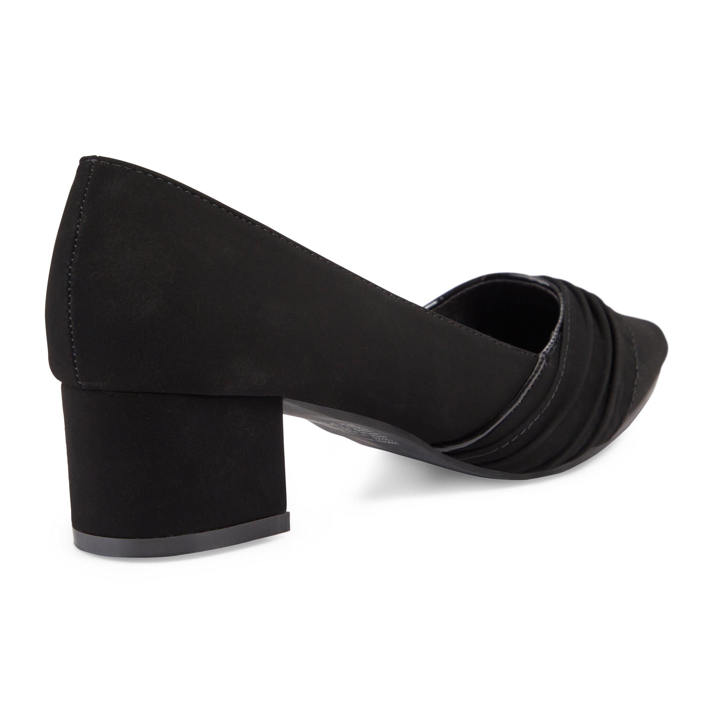 Black Frill Court Heel 3095895 Truworths