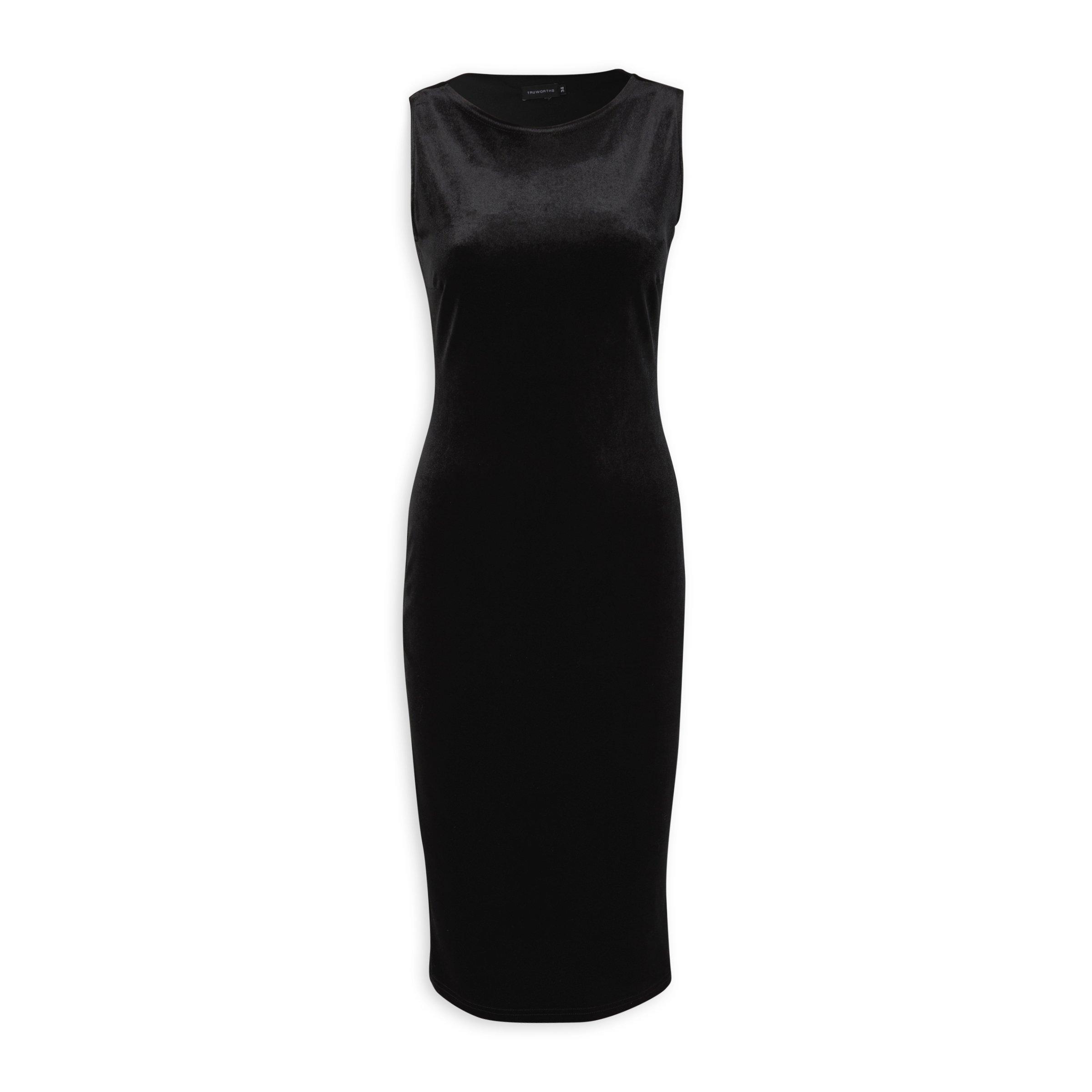 Black sleeveless bodycon outlet dress