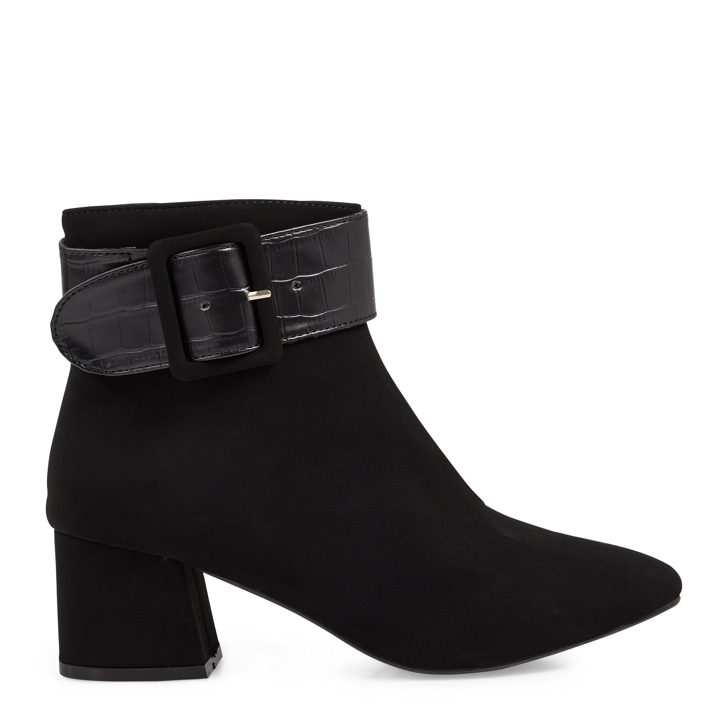 Black Block Heel Boot 3096250 Truworths