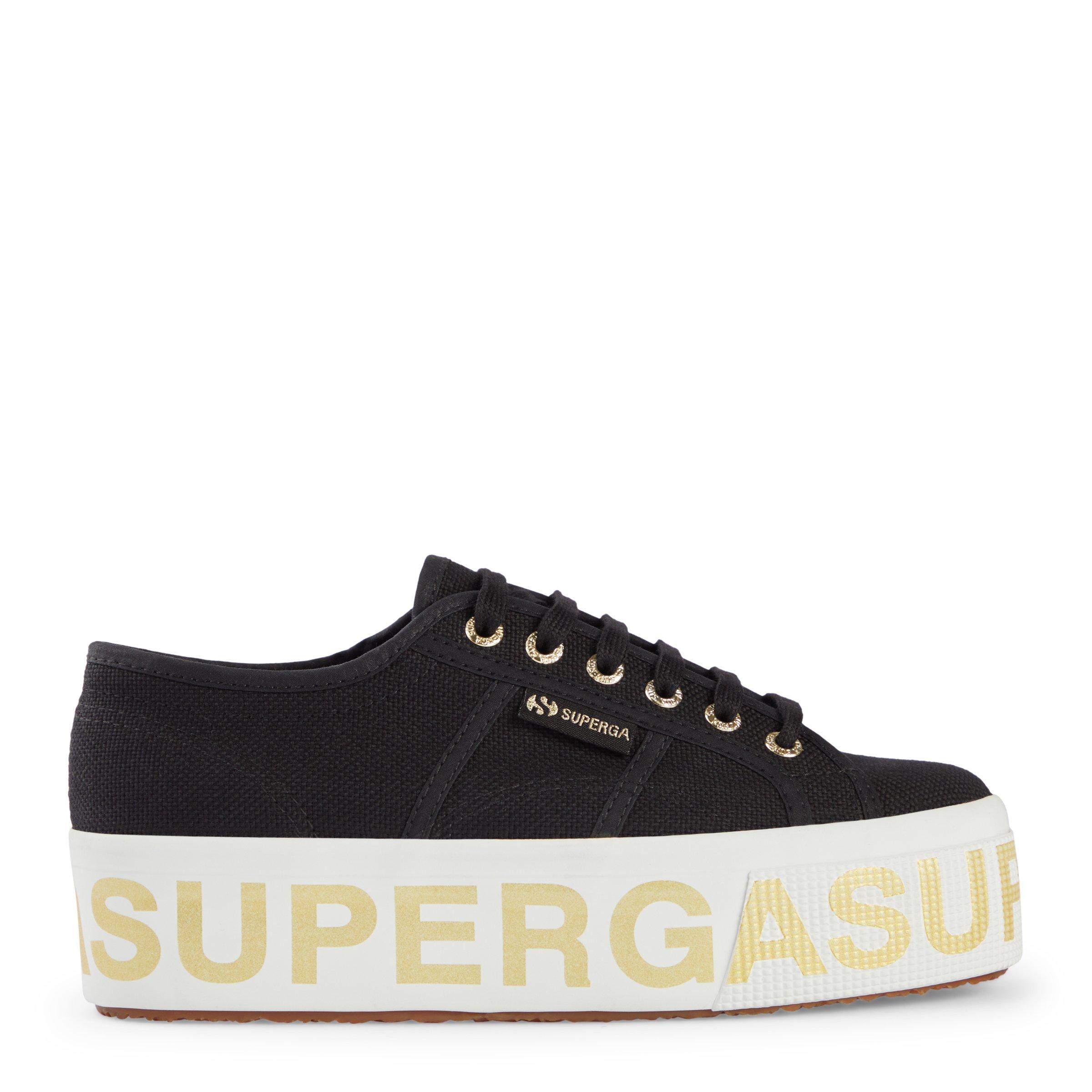 Superga best sale 2790 black