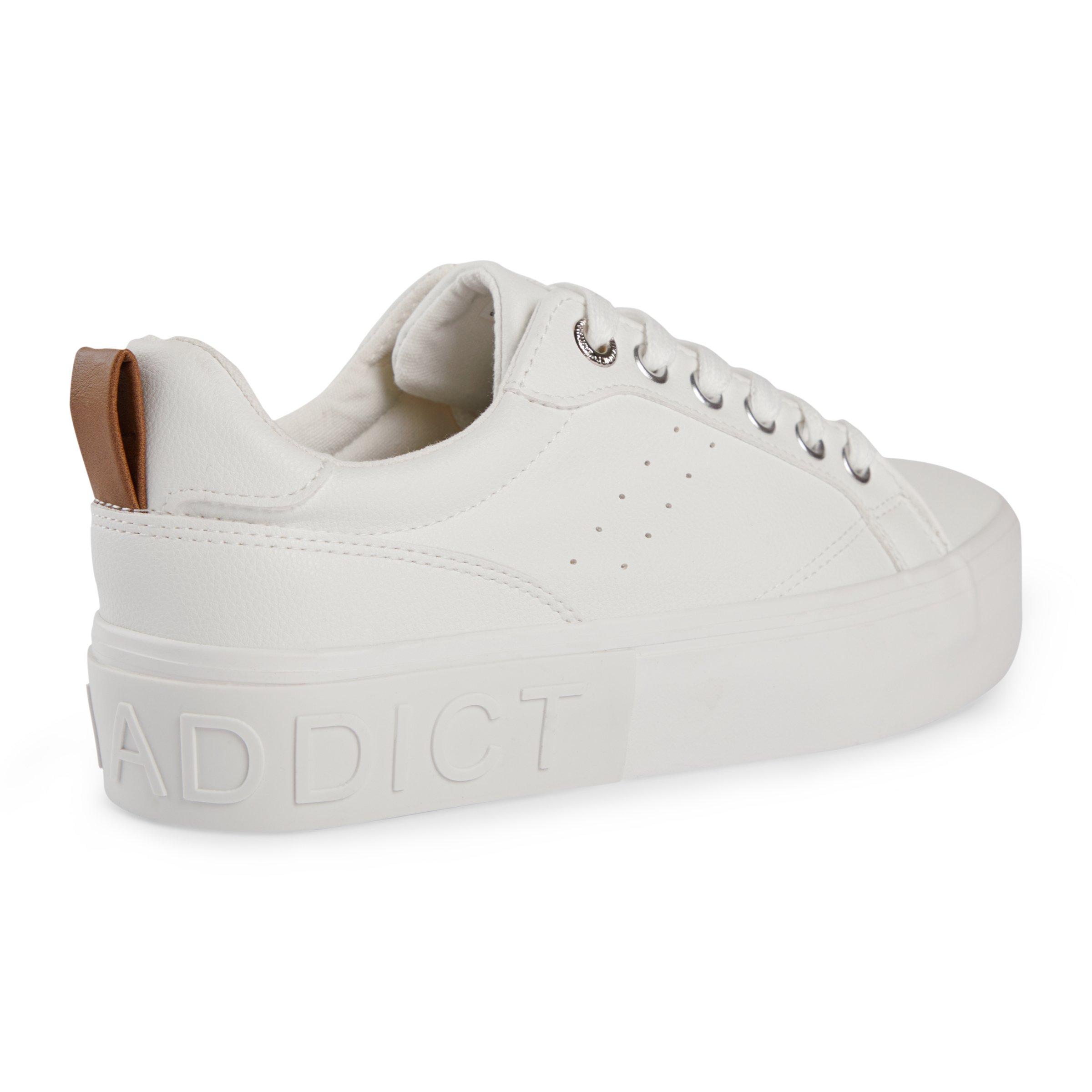 White plateau hot sale sneaker